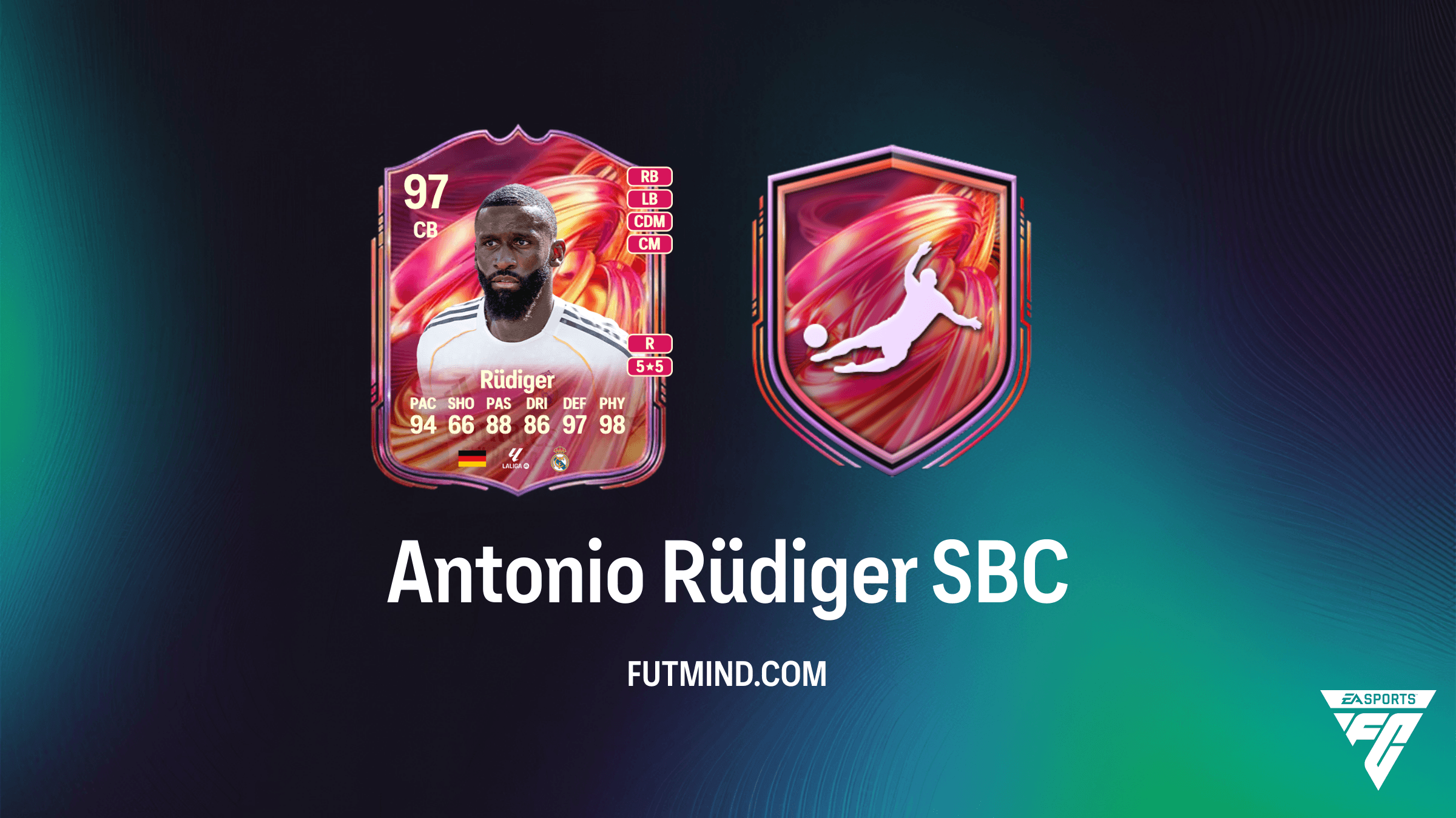 دليل إكمال تحدي SBC أنطونيو روديجر Antonio Rüdiger في FC 26: العملاق الألماني بنسخة فوتيز