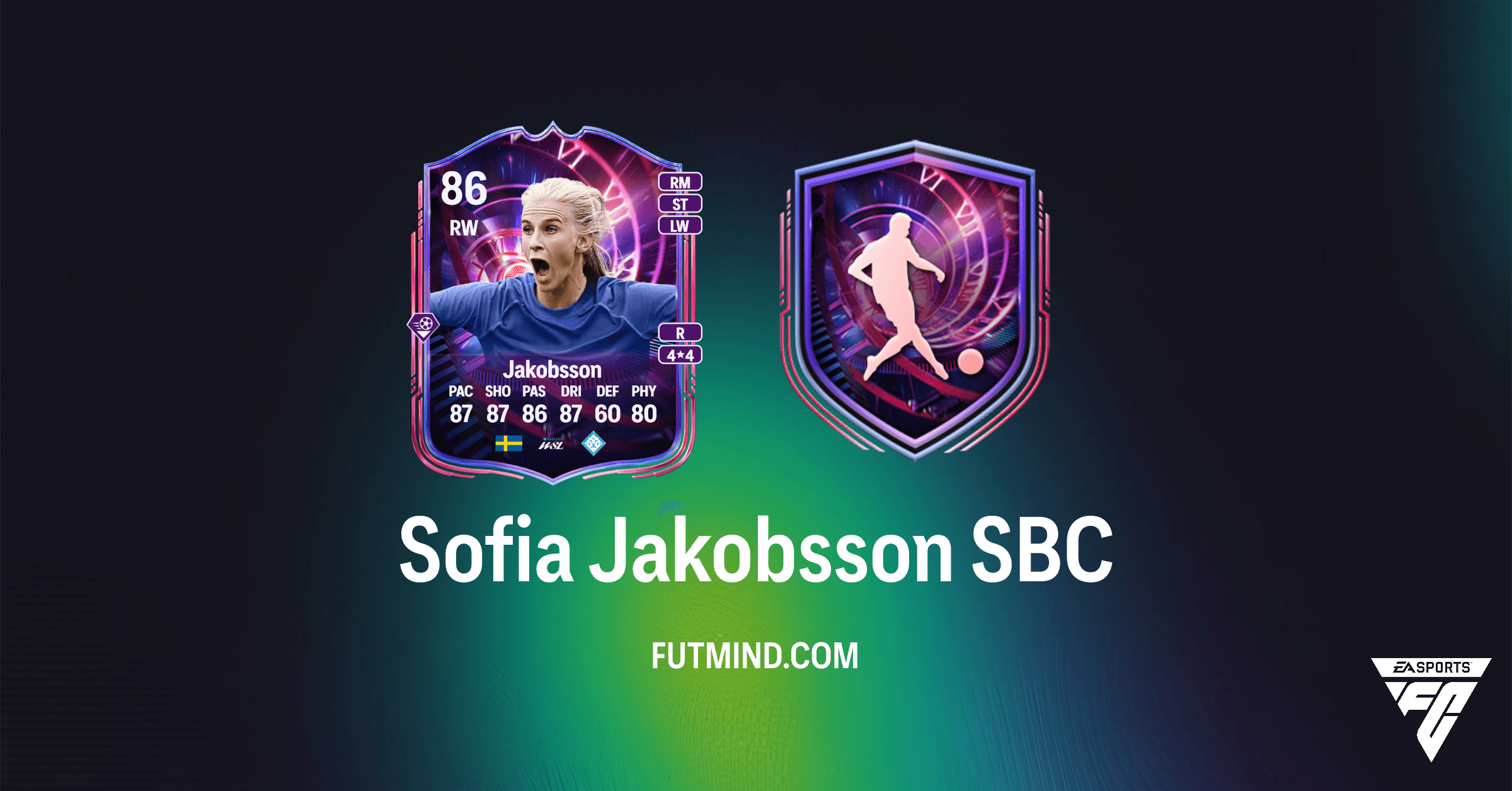 دليل SBC صوفيا جاكوبسون في FC 26: التكلفة، الحلول، والمكافآت
