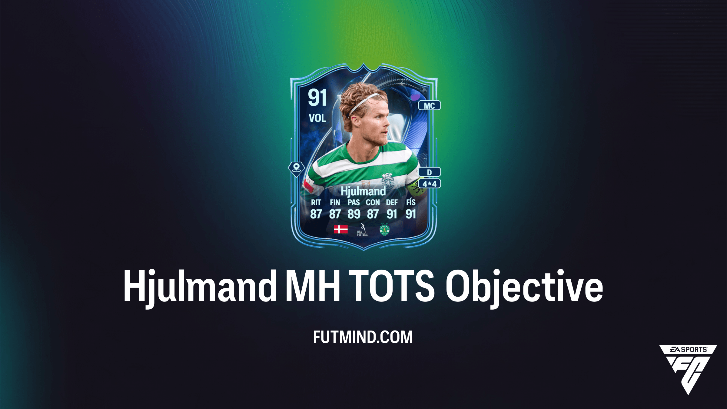 Como completar o objetivo Hjulmand MH TOTS no FC Ultimate Team