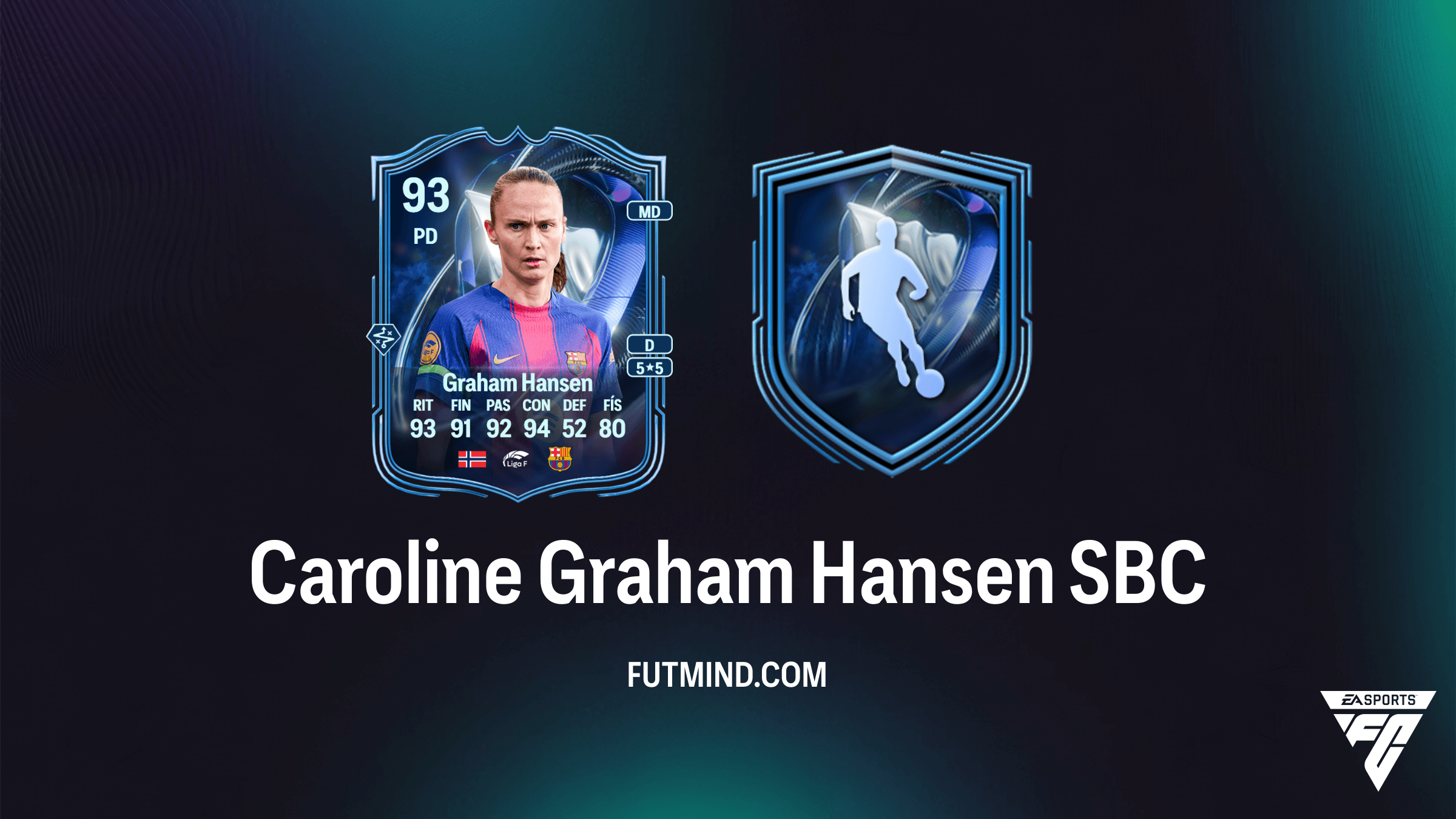 Como completar o SBC Caroline Graham Hansen Menções Honrosas do TOTS no FC 26