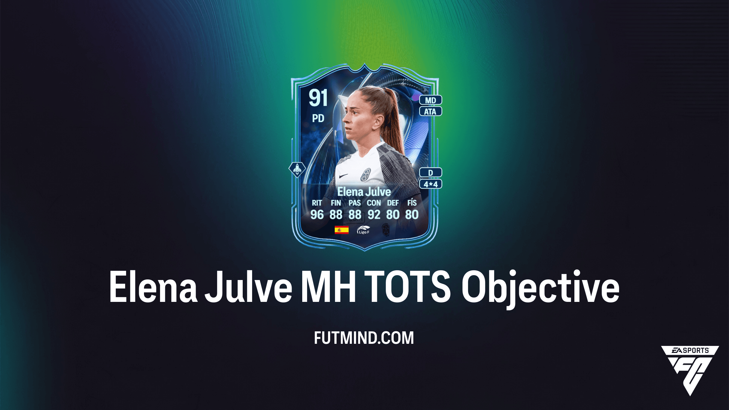 Elena Julve MH TOTS: Como completar o objetivo no FC 26
