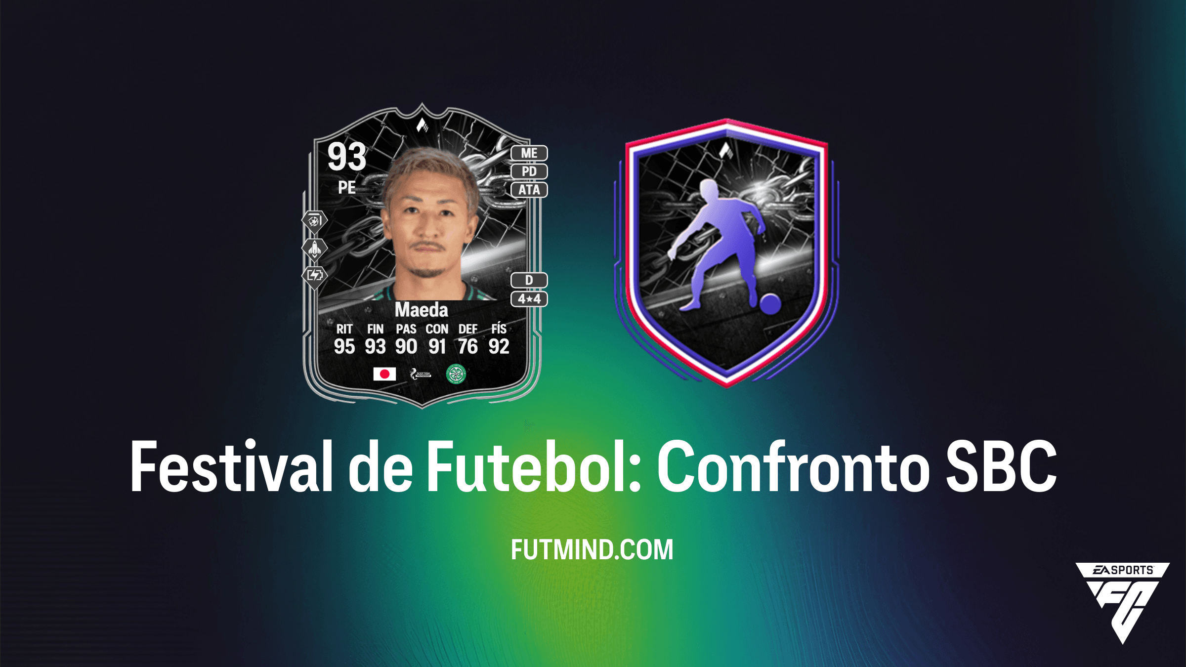 Como completar o SBC Festival de Futebol: Confronto de Daizen Maeda no FC 26