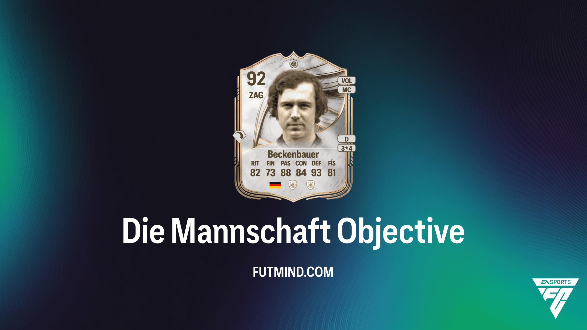 Como Completar o Objetivo Die Mannschaft no FC 26: Ganhe Franz Beckenbauer