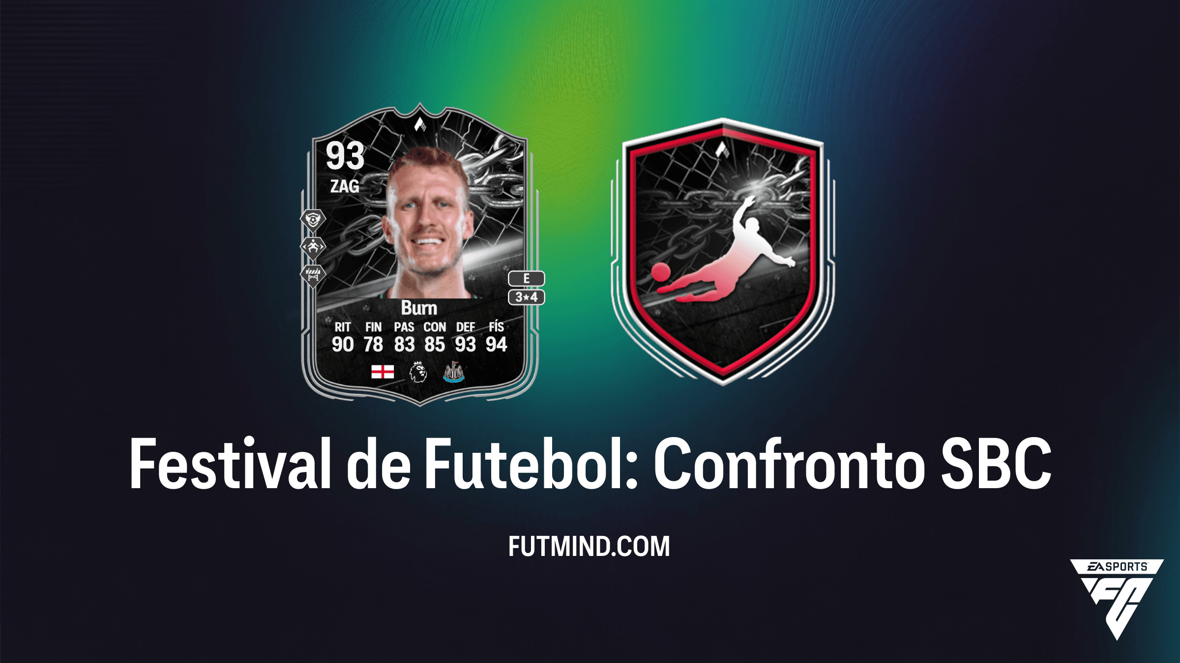 Como completar o SBC Festival de Futebol: Confronto - Dan Burn no FC 26