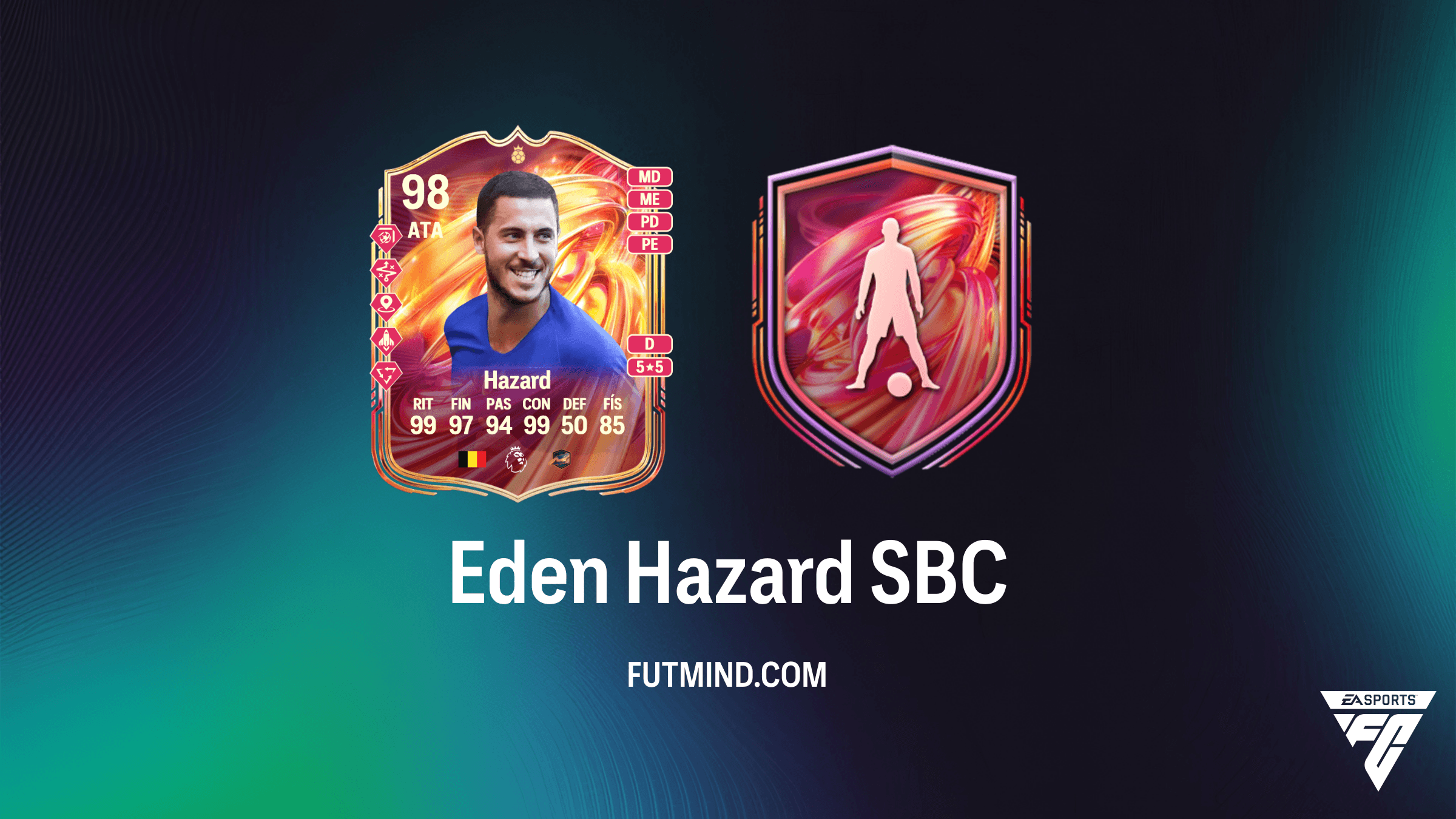 Como Completar o SBC Eden Hazard Herói do FUTTIES no FC 26