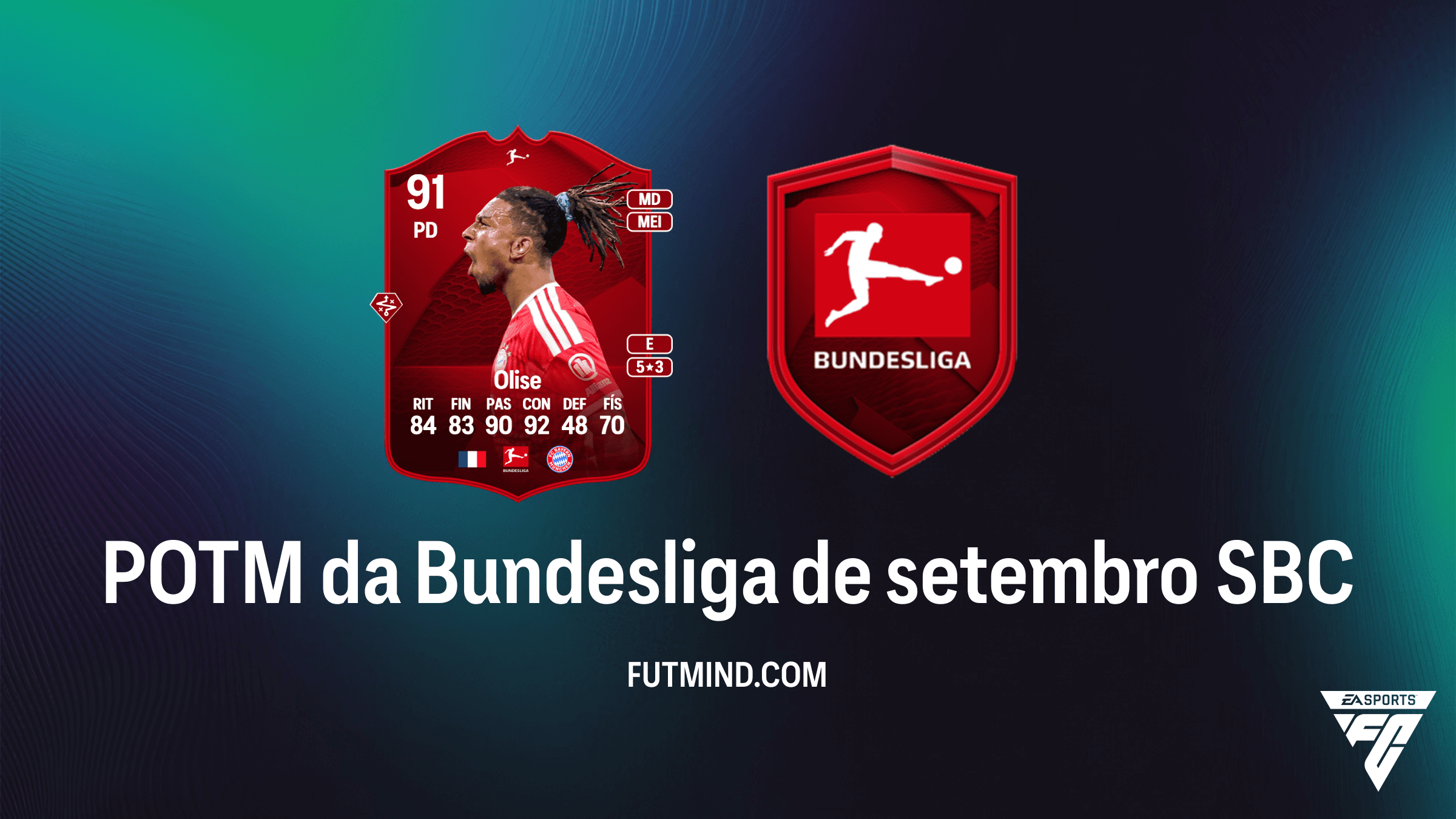 Como completar o SBC POTM da Bundesliga de setembro: Michael Olise no FC 27