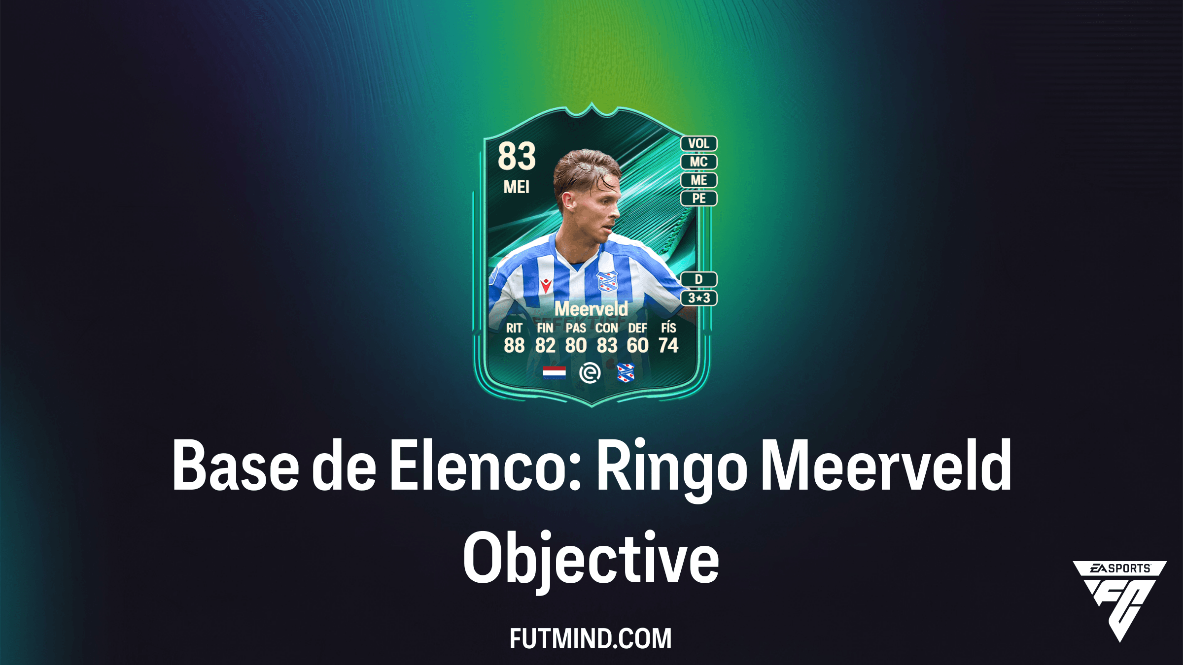 Como Completar o Objetivo Base de Elenco: Ringo Meerveld no FC 27