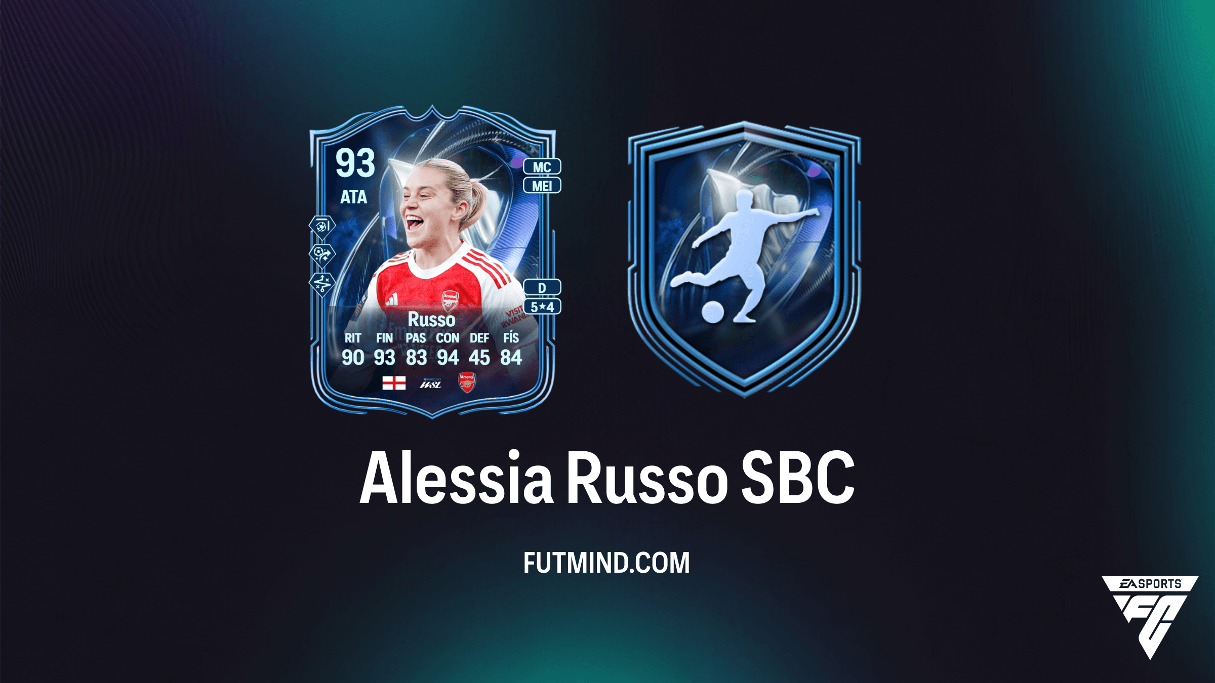 Como Completar o SBC Alessia Russo Menções Honrosas do TOTS no FC 26