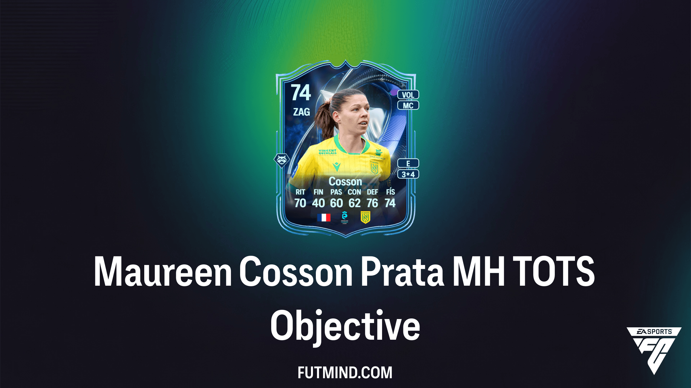 Como completar o Objetivo Maureen Cosson Prata MH TOTS no FC 26