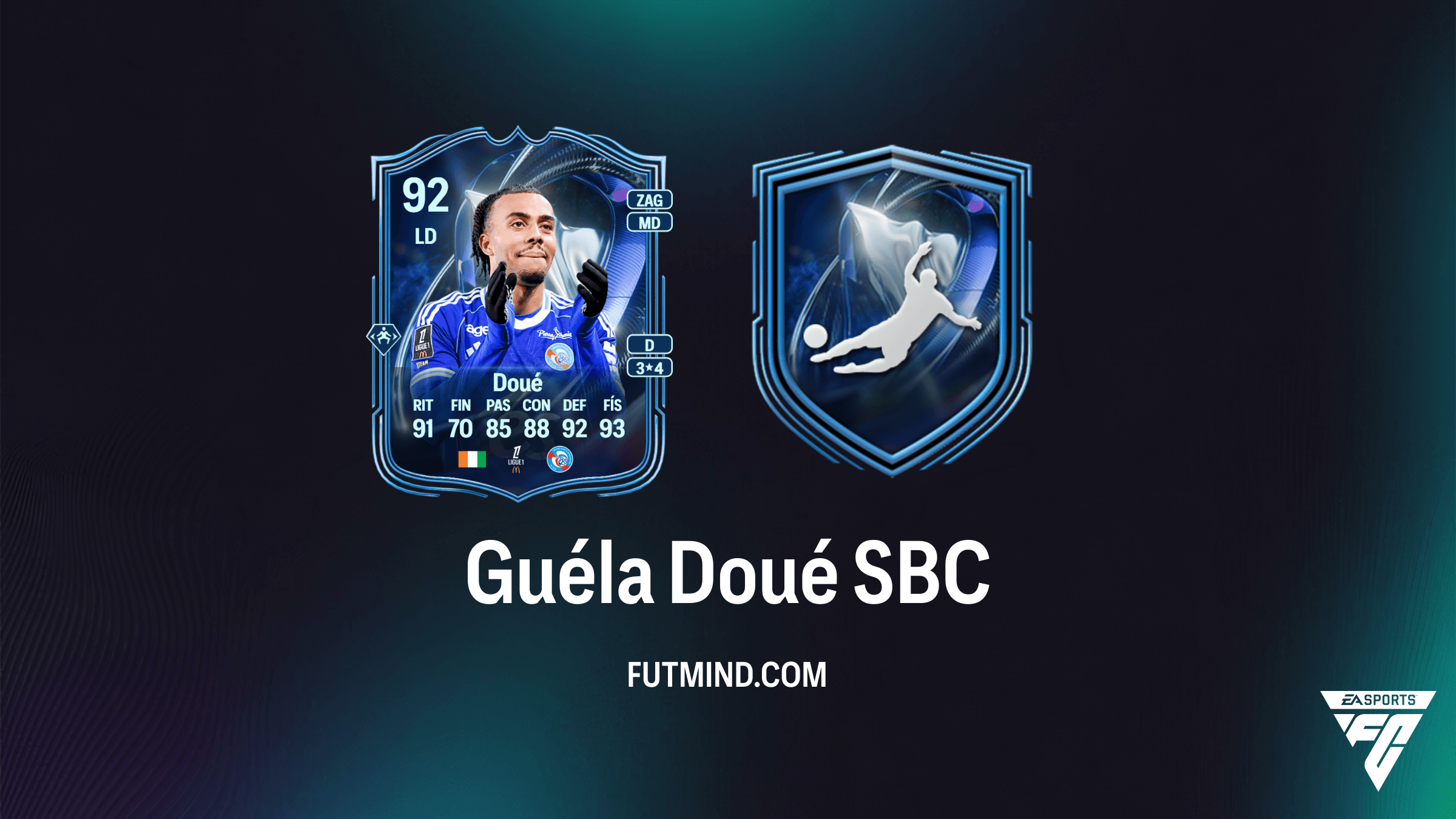 Como completar o SBC Guéla Doué Menções Honrosas do TOTS no FC 26