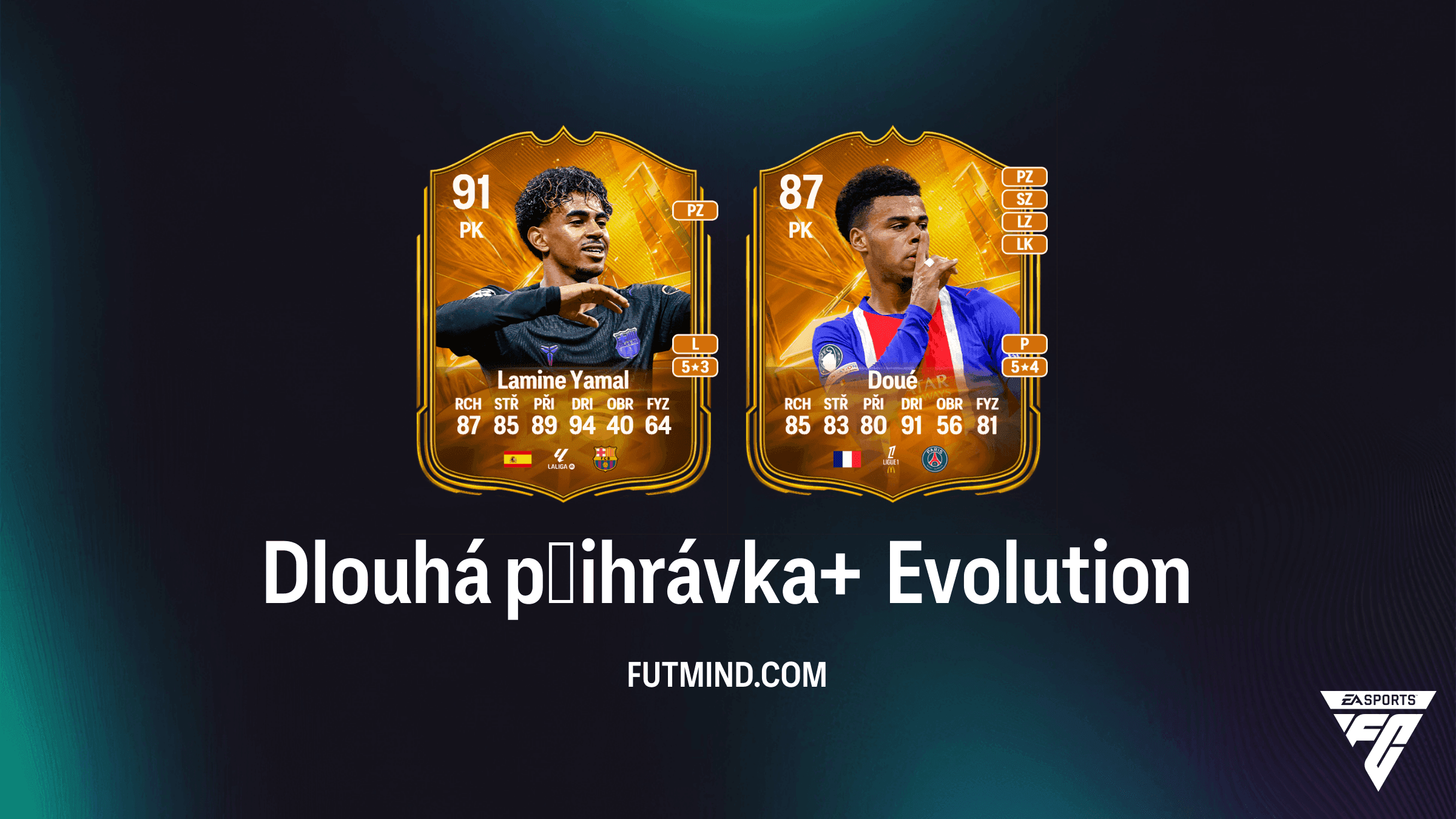 Evoluce Dlouhá přihrávka+ v EA Sports FC 27 Ultimate Team: Nejlepší hráči a přehled