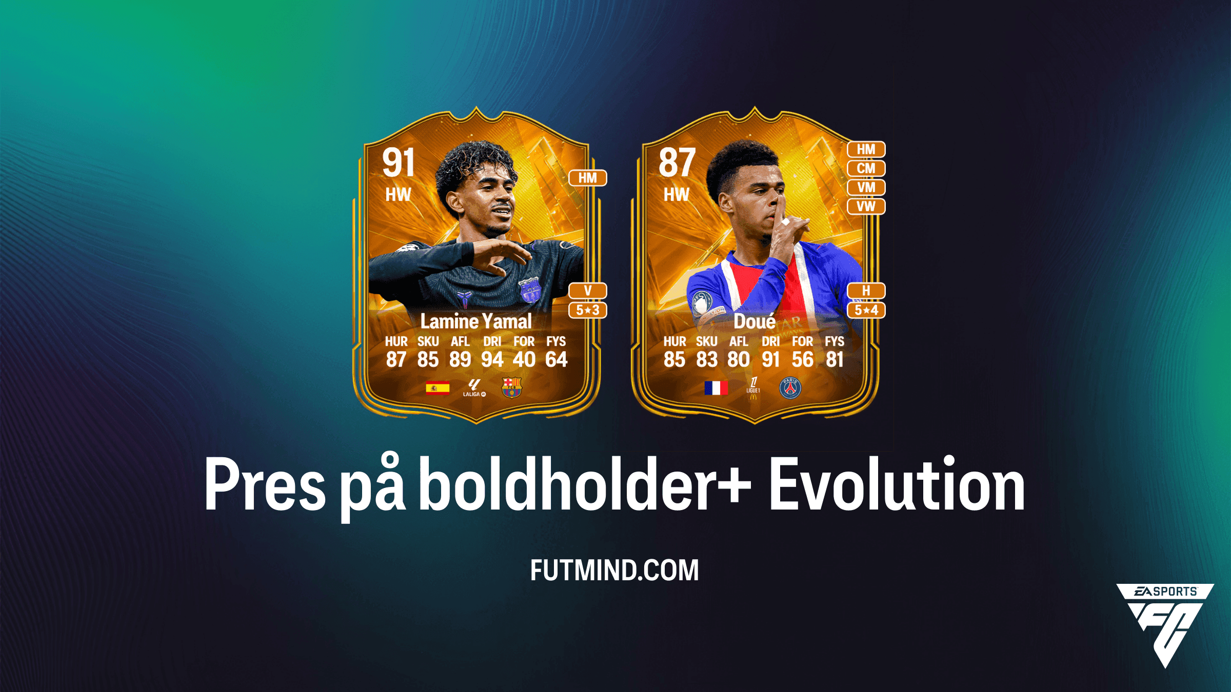 Pres på boldholder+ Evolutioner i EA Sports FC 27 Ultimate Team