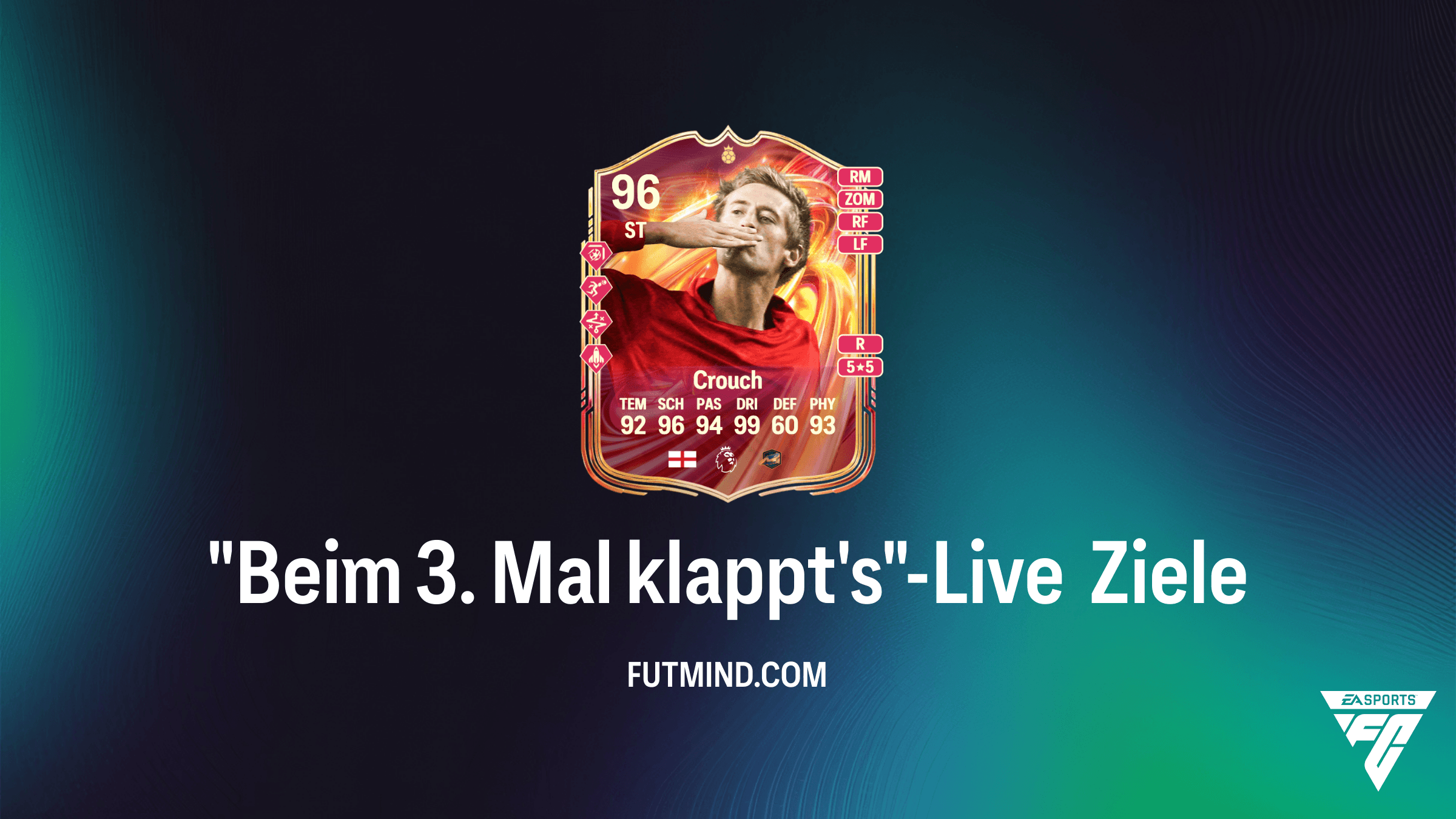 So schaltest du Peter Crouch in der "Beim 3. Mal klappt's"-Live Objective frei