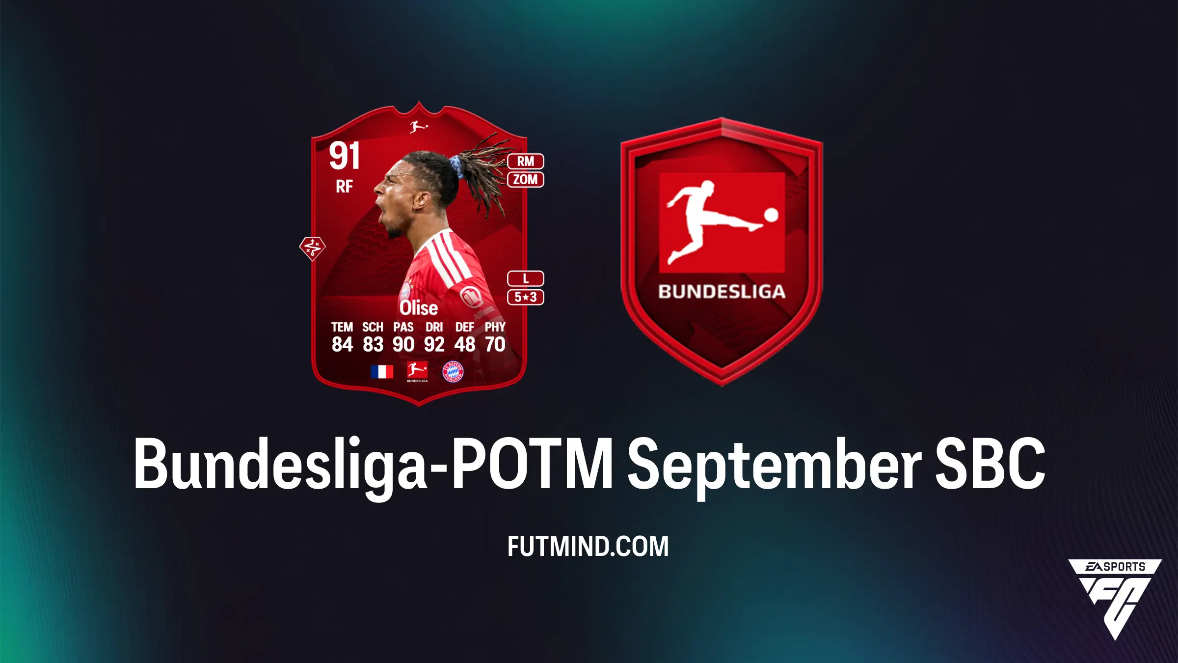 Michael Olise Bundesliga-POTM September SBC: So sicherst du dir das Bayern-Ass in FC 27