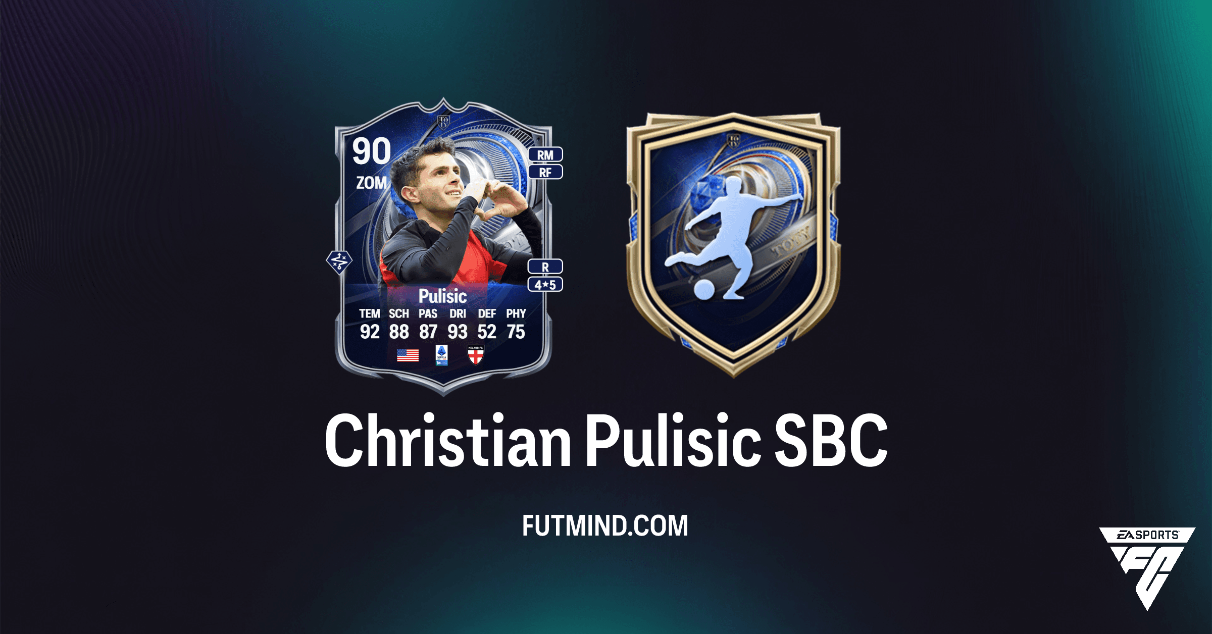 FC 26 TOTY-Ehrenvolle-Erwähnungen-Christian-Pulisic SBC: Analyse & Lösungen