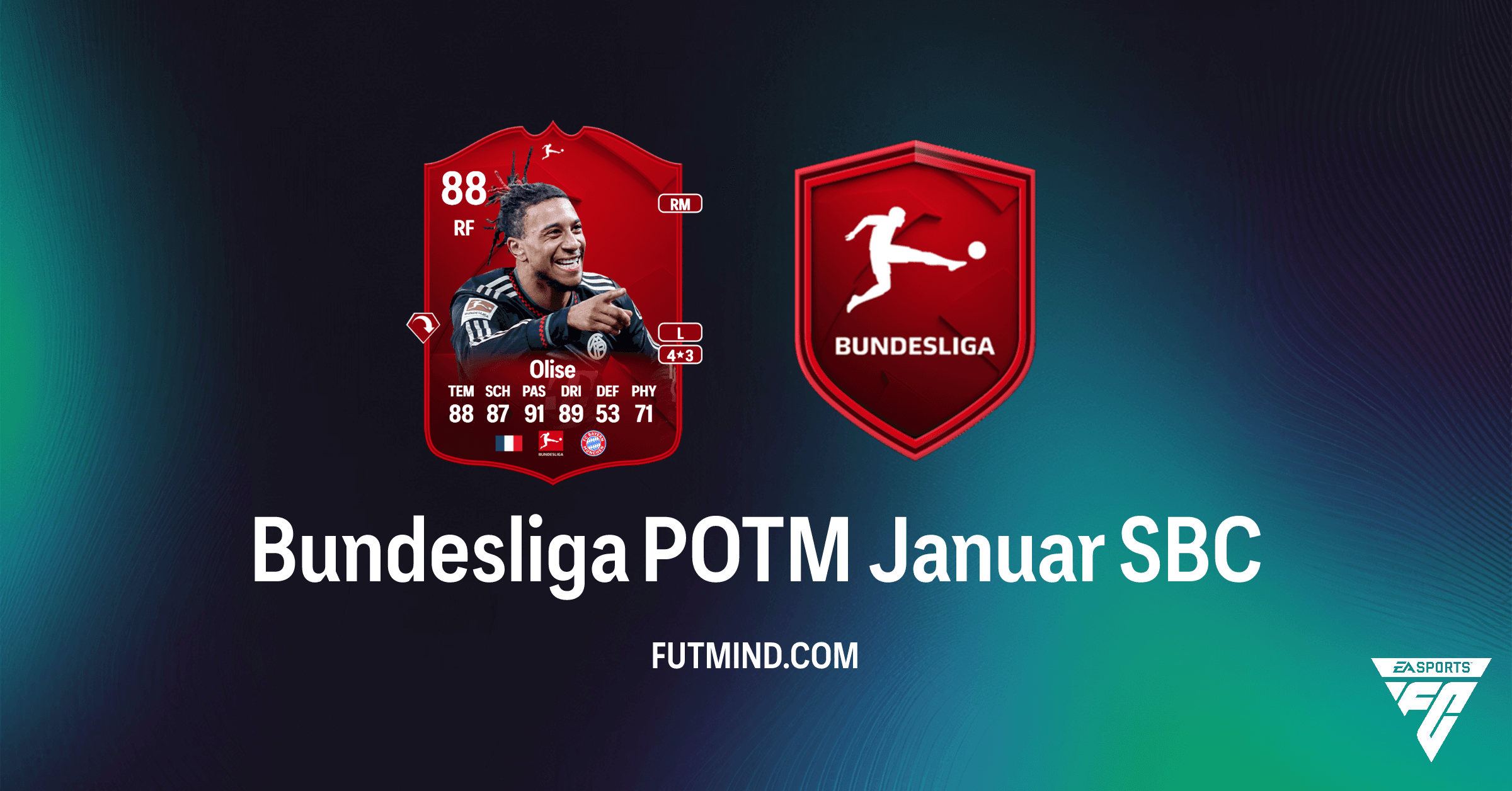 FC 26: Bundesliga POTM Januar SBC – Hole dir Michael Olise!