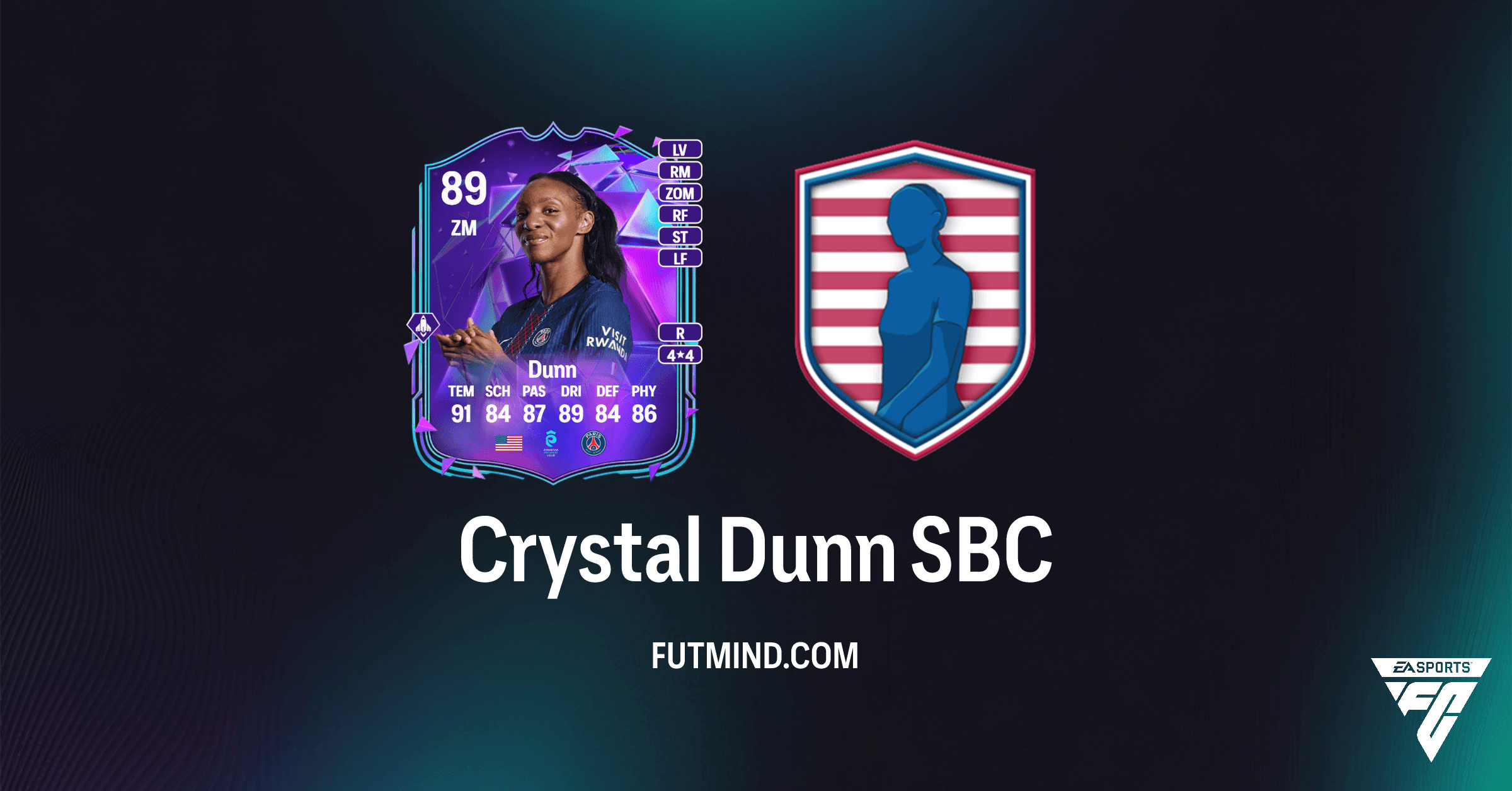 Crystal Dunn SBC in FC 26 Ultimate Team: Lösungen, Kosten & lohnt sich die Top-Karte?