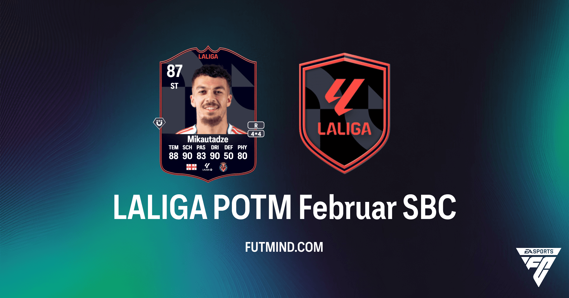 Georges Mikautadze LALIGA POTM Februar SBC: Kosten, Analyse & Guide