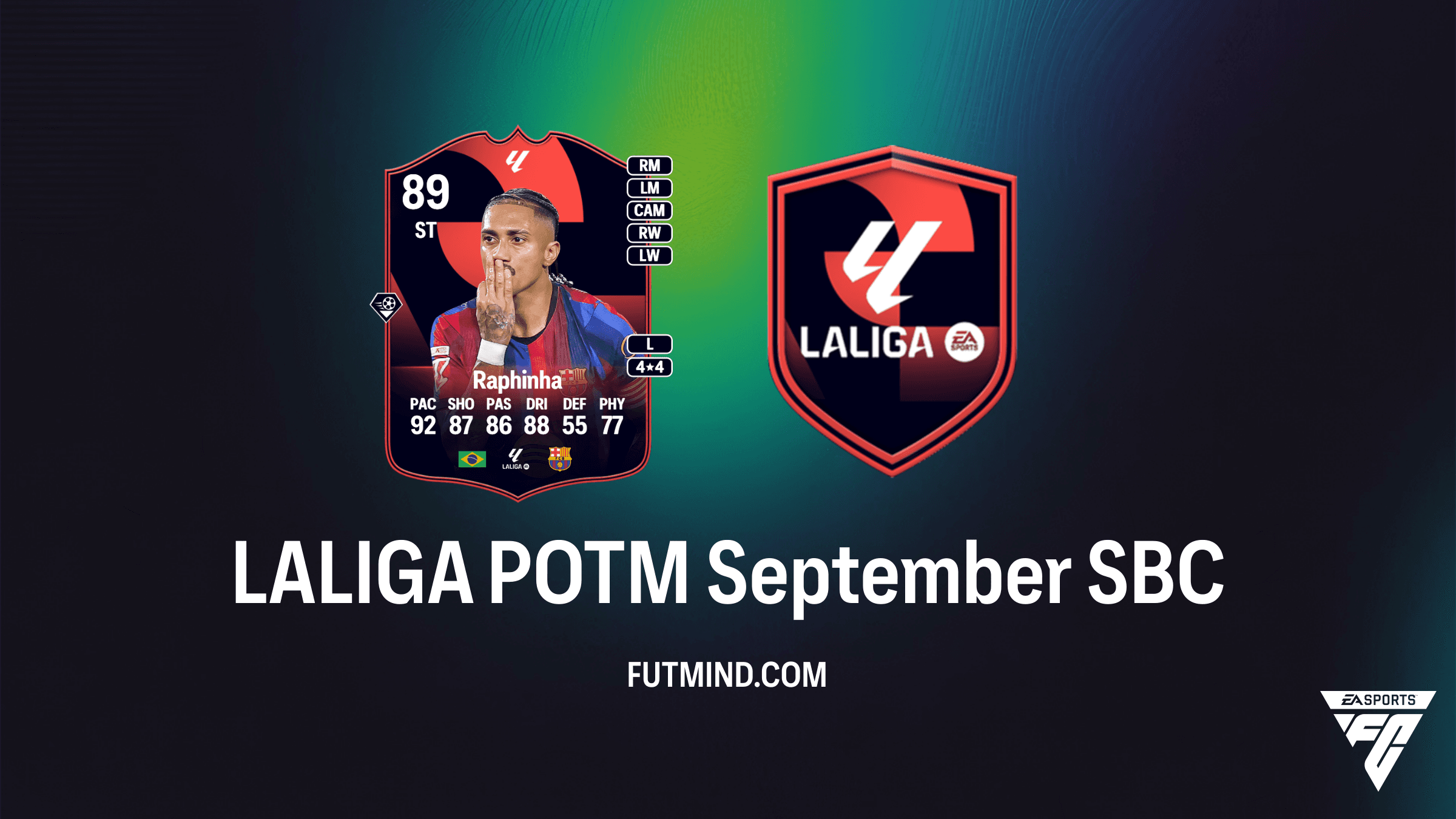 How to Complete the LALIGA POTM September Raphinha SBC in FC 27
