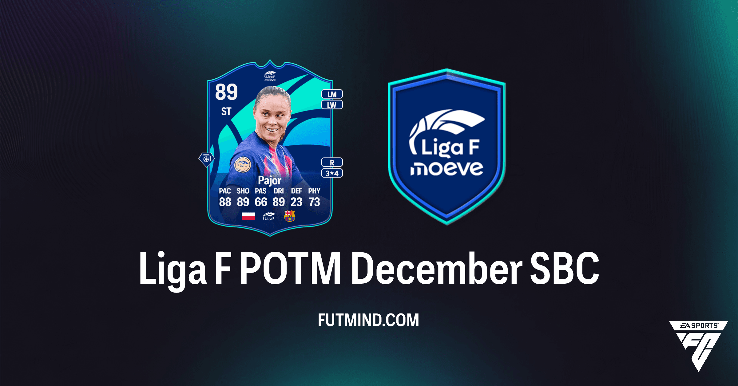 FC 26 Liga F POTM December SBC: Unlock Ewa Pajor Player of the Month!
