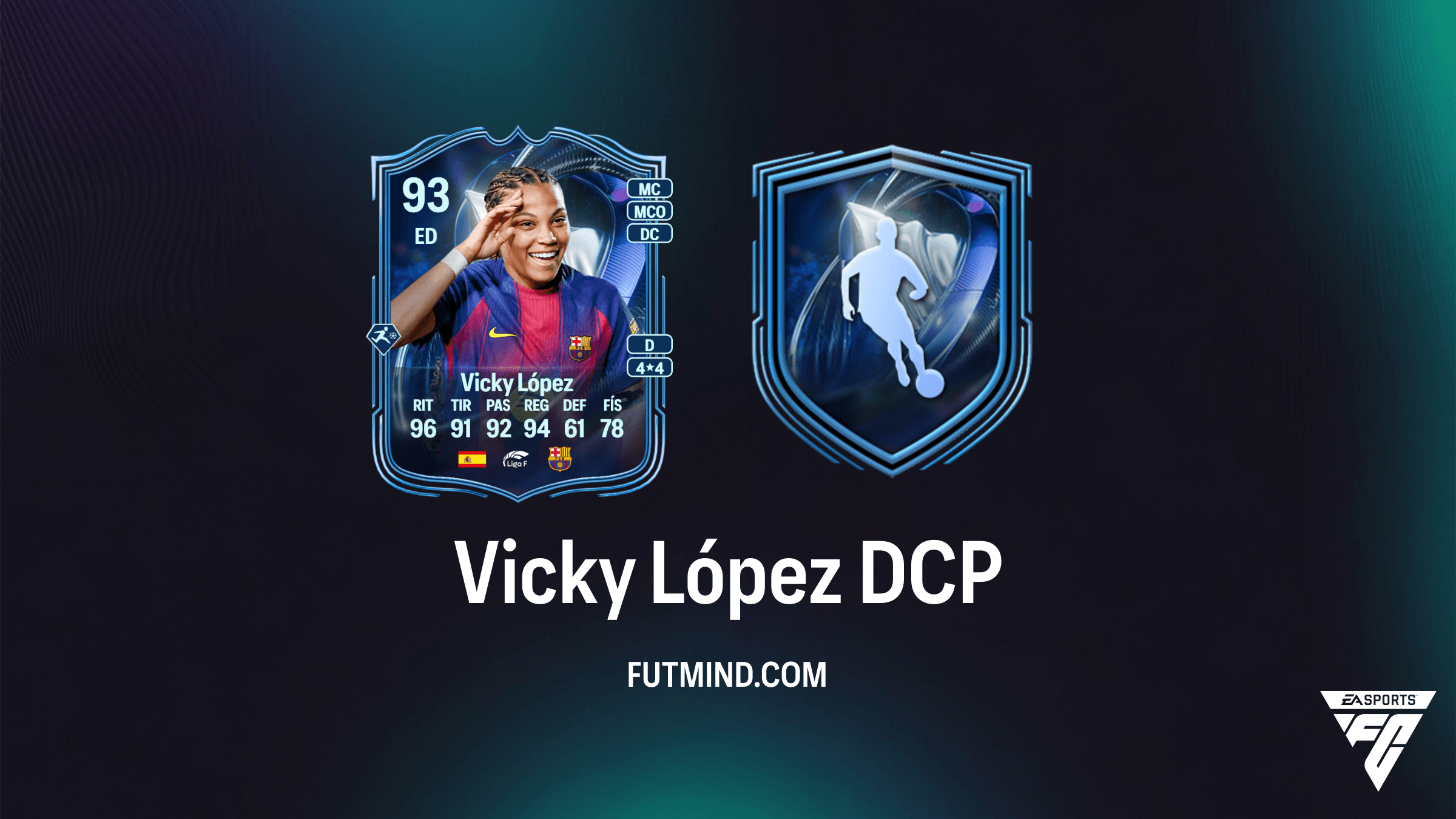 Cómo completar el SBC de Vicky López Menciones honoríficas del TOTS en FC 26