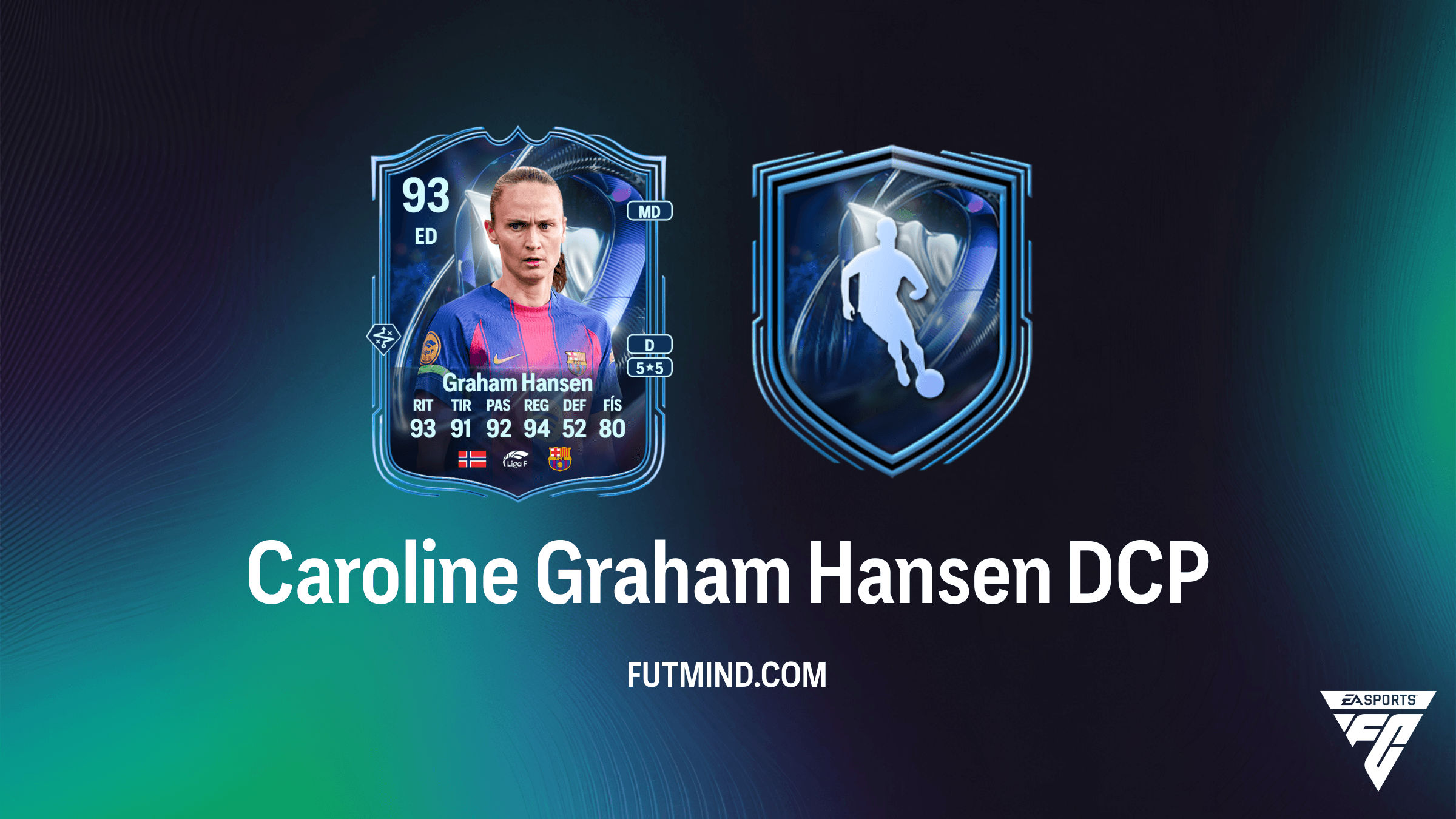 Cómo completar el DCP Caroline Graham Hansen Menciones honoríficas del TOTS en FC 26
