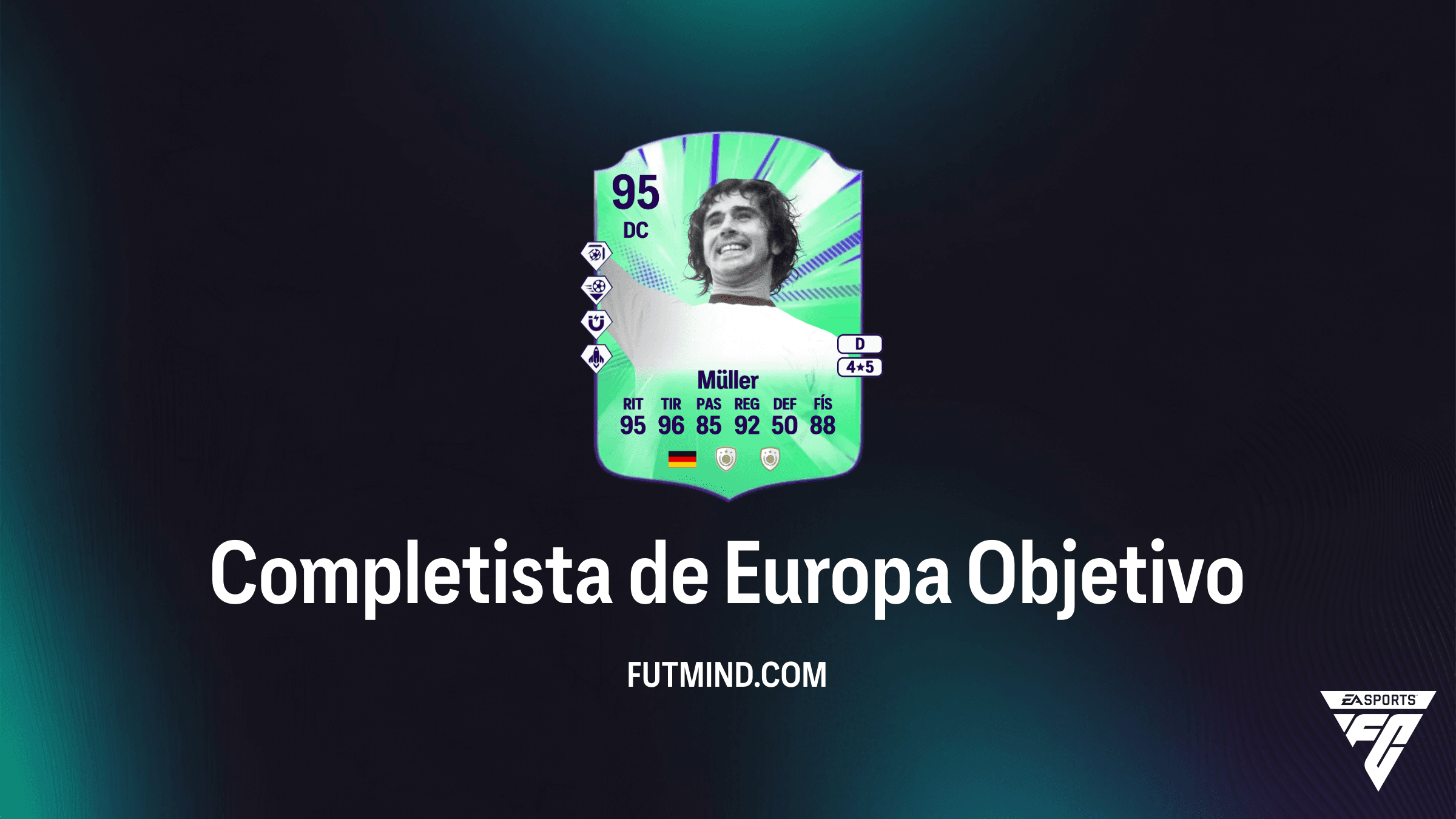 Guía del Objetivo Completista de Europa en FC 26: Consigue a Gerd Müller