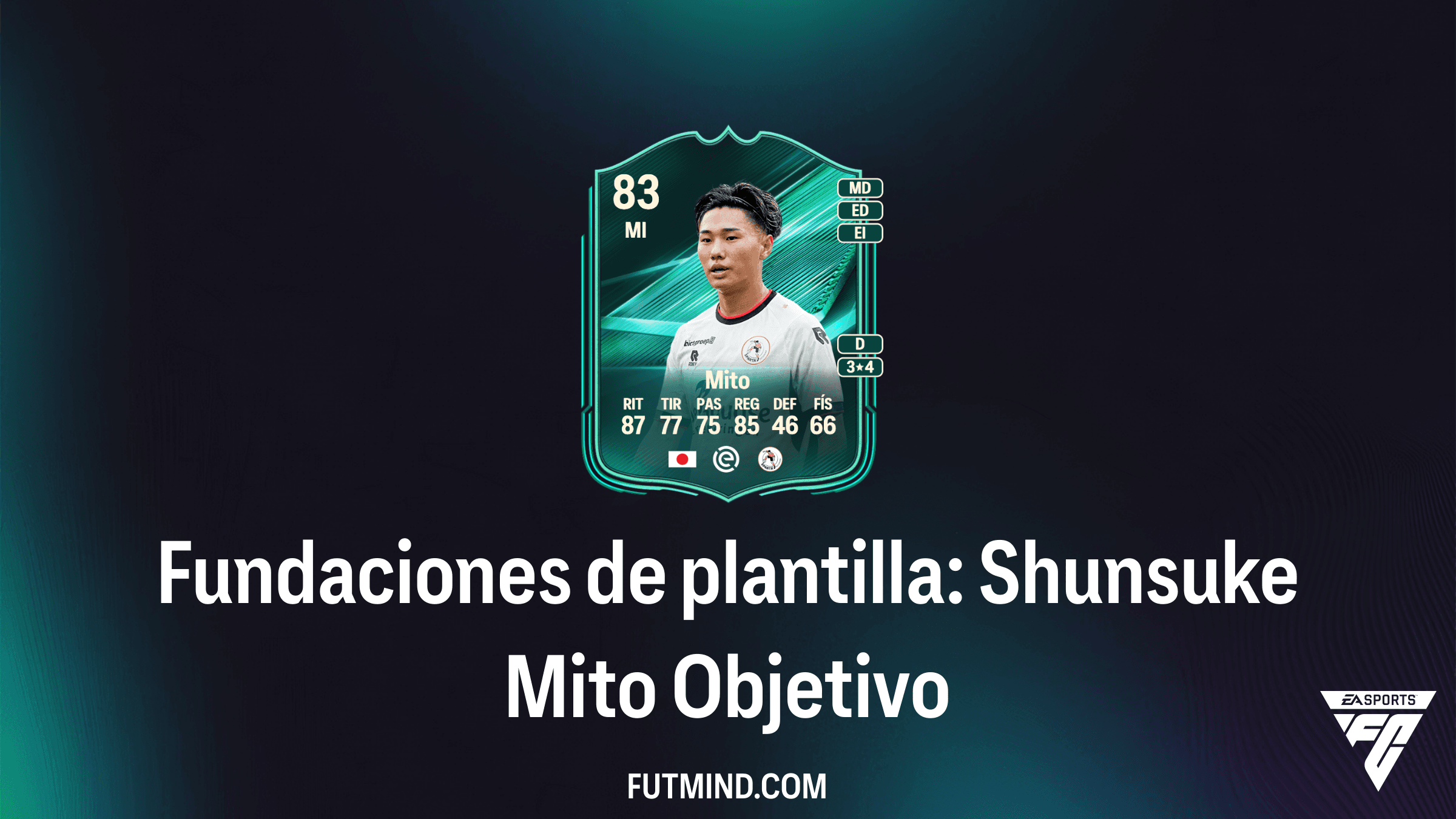 Cómo completar el Objetivo Fundaciones de plantilla: Shunsuke Mito en FC 27
