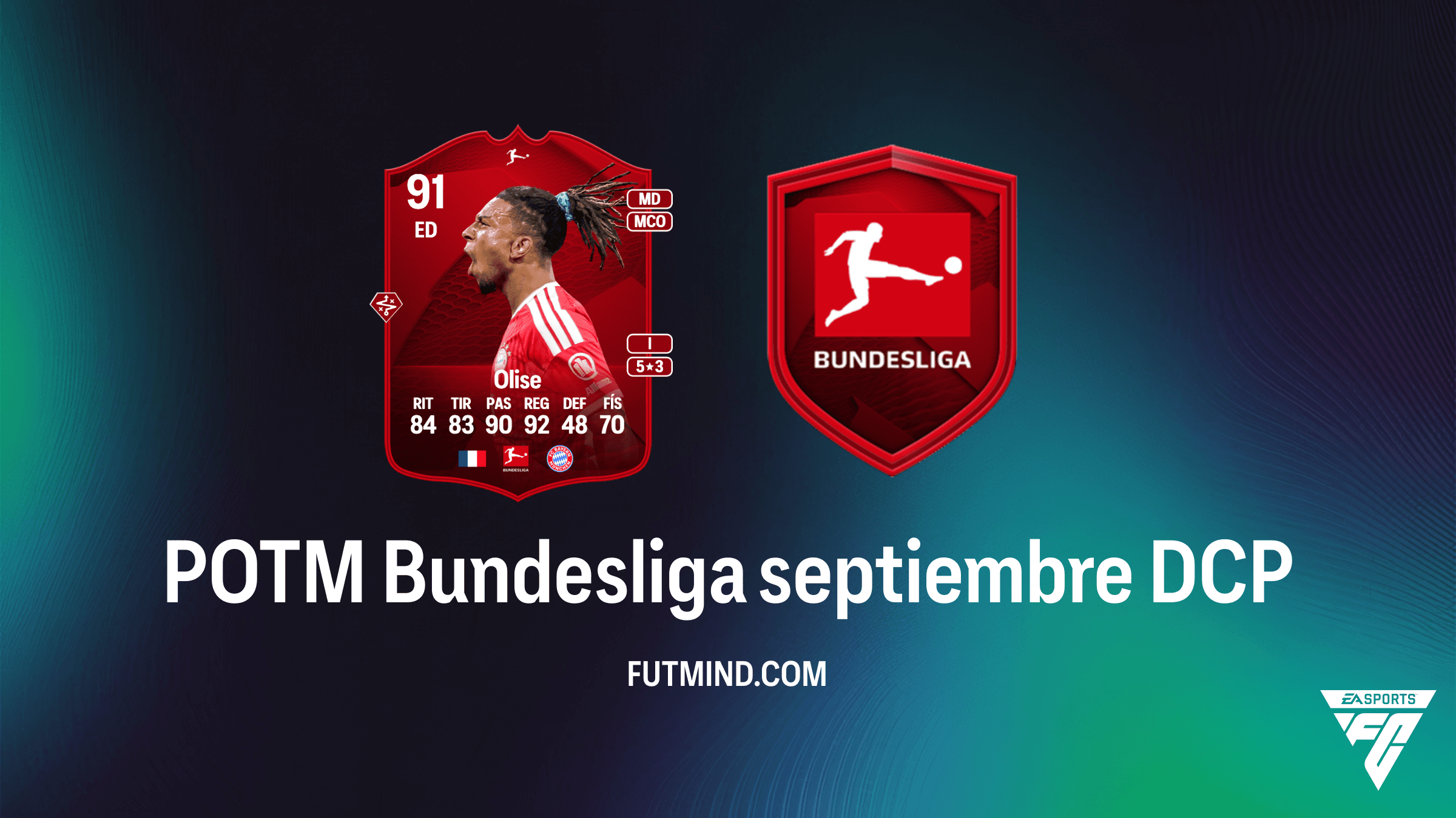 Michael Olise POTM Bundesliga septiembre: Cómo completar su SBC en FC 27