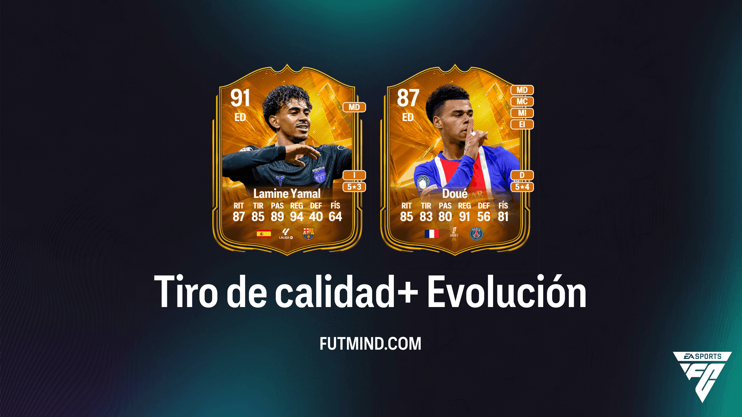 Evolución Tiro de calidad+ en EA Sports FC 27 Ultimate Team: Guía completa y mejores jugadores