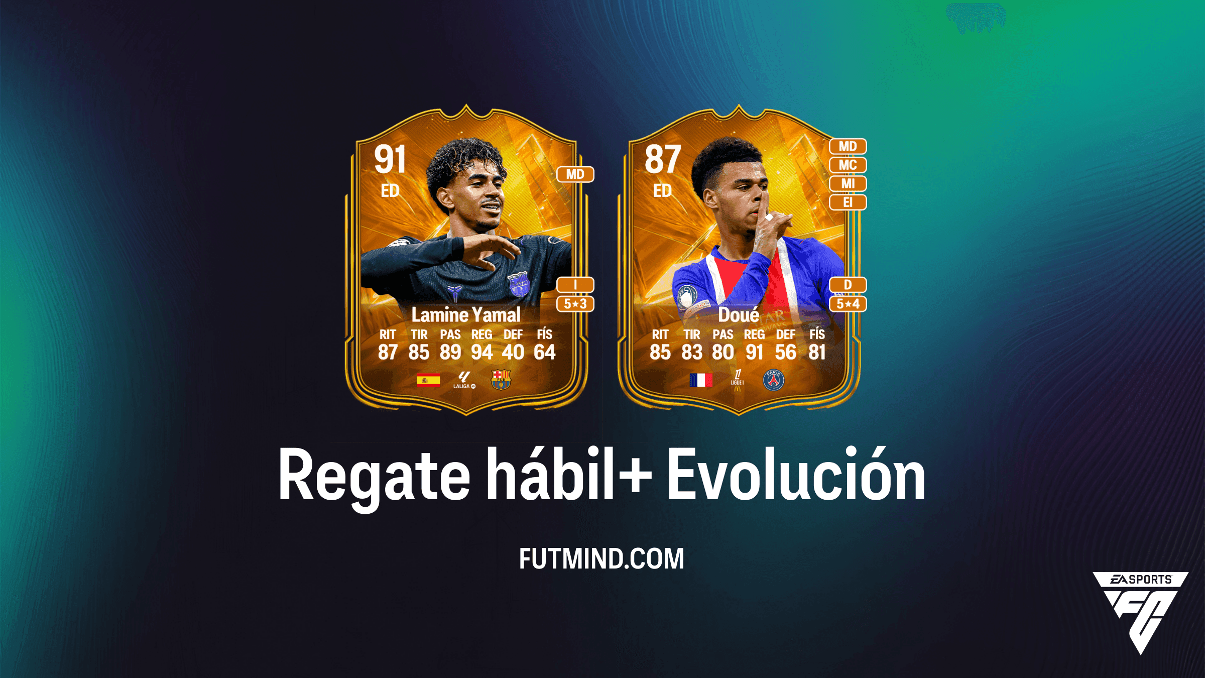 Evolución Regate hábil+ en EA Sports FC 27 Ultimate Team: Mejores jugadores y análisis