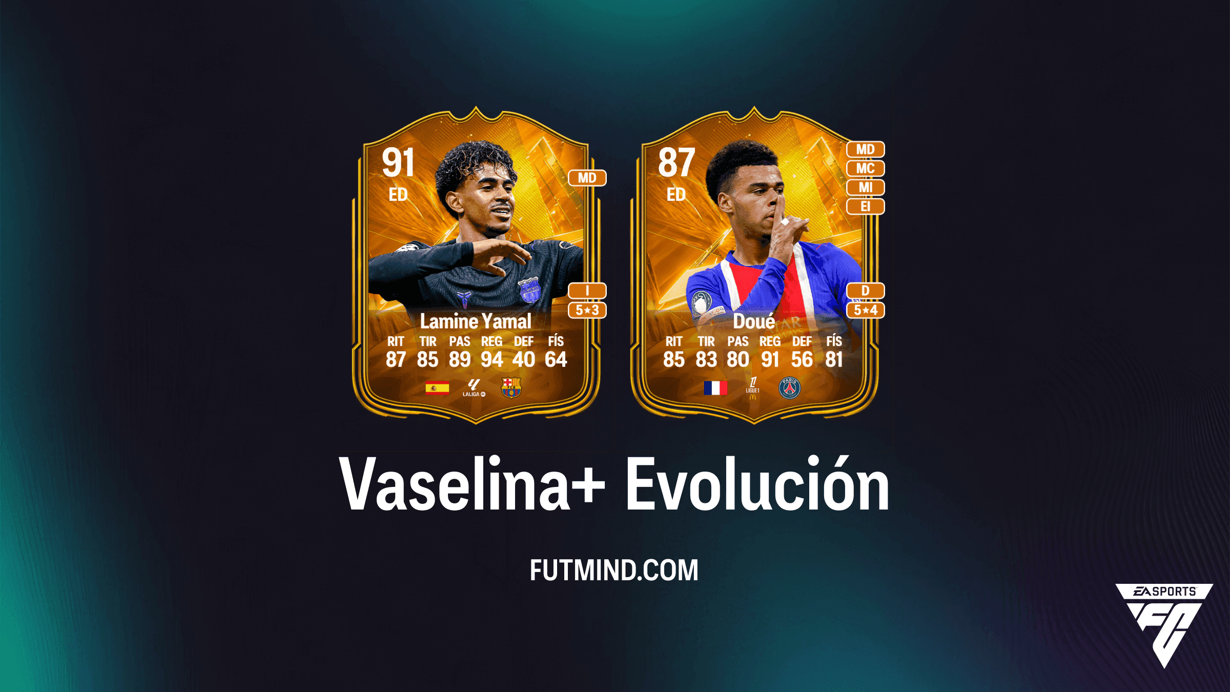 Evolución Vaselina+ en EA Sports FC 27 Ultimate Team: Mejores Jugadores y Requisitos