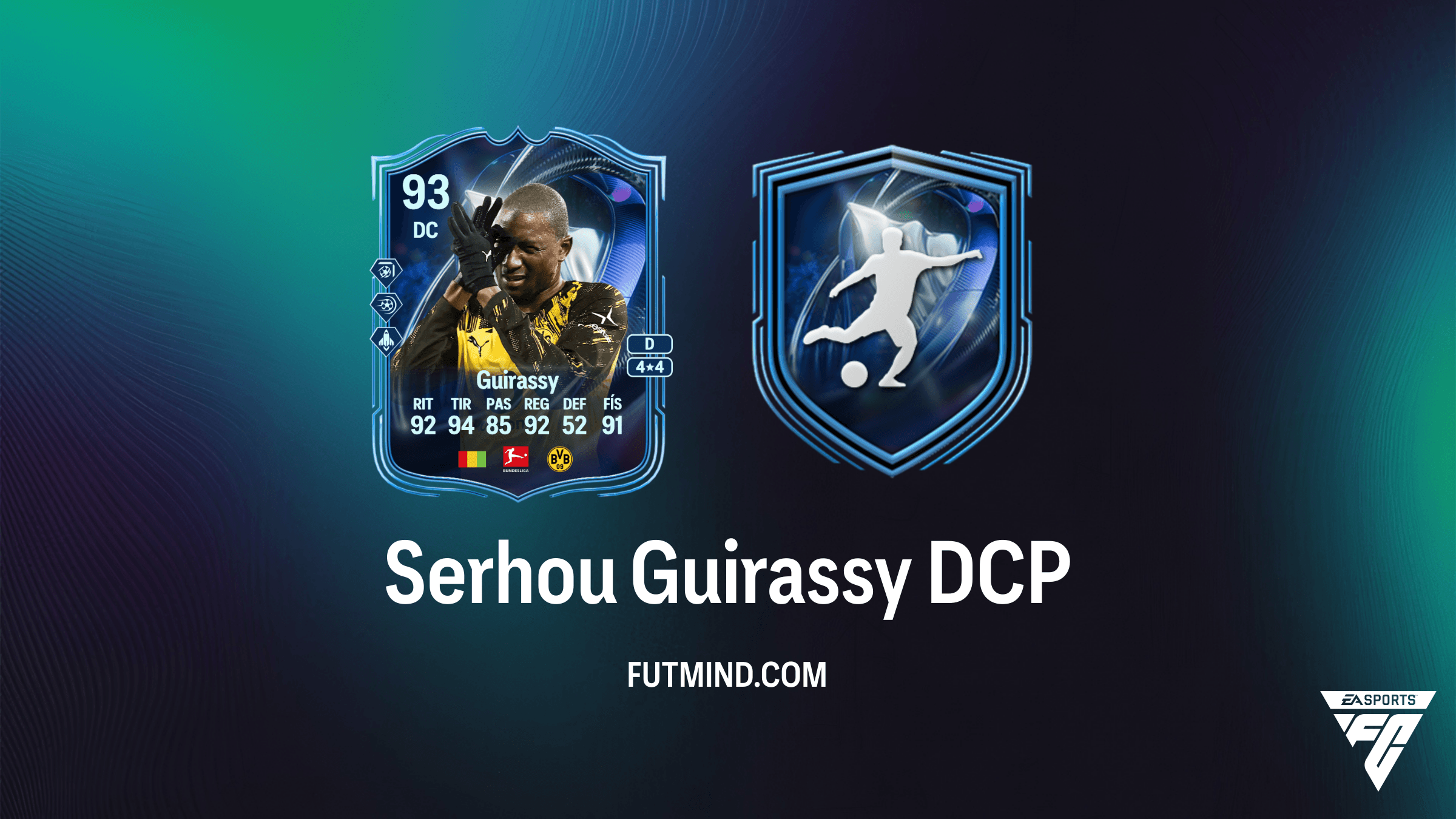 Cómo completar el DCP de Serhou Guirassy Menciones honoríficas del TOTS en FC 26