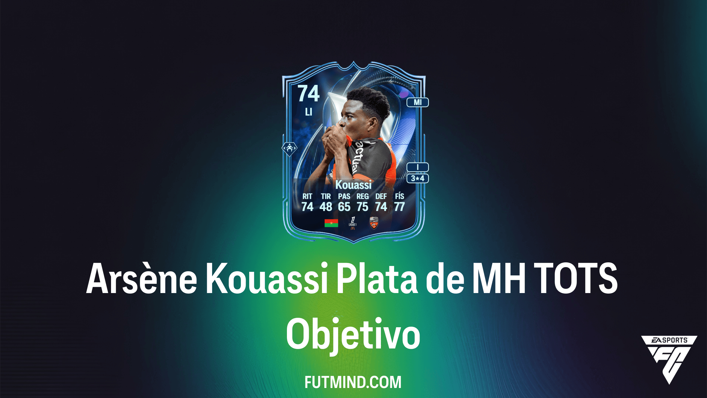 Cómo completar el Objetivo Arsène Kouassi Plata de MH TOTS en FC 26