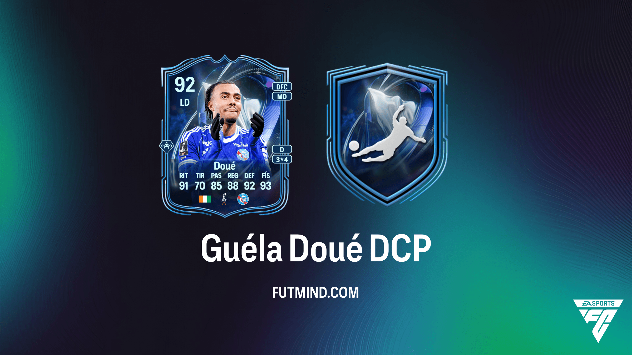 Cómo completar el DCP Guéla Doué Menciones honoríficas del TOTS en FC 26