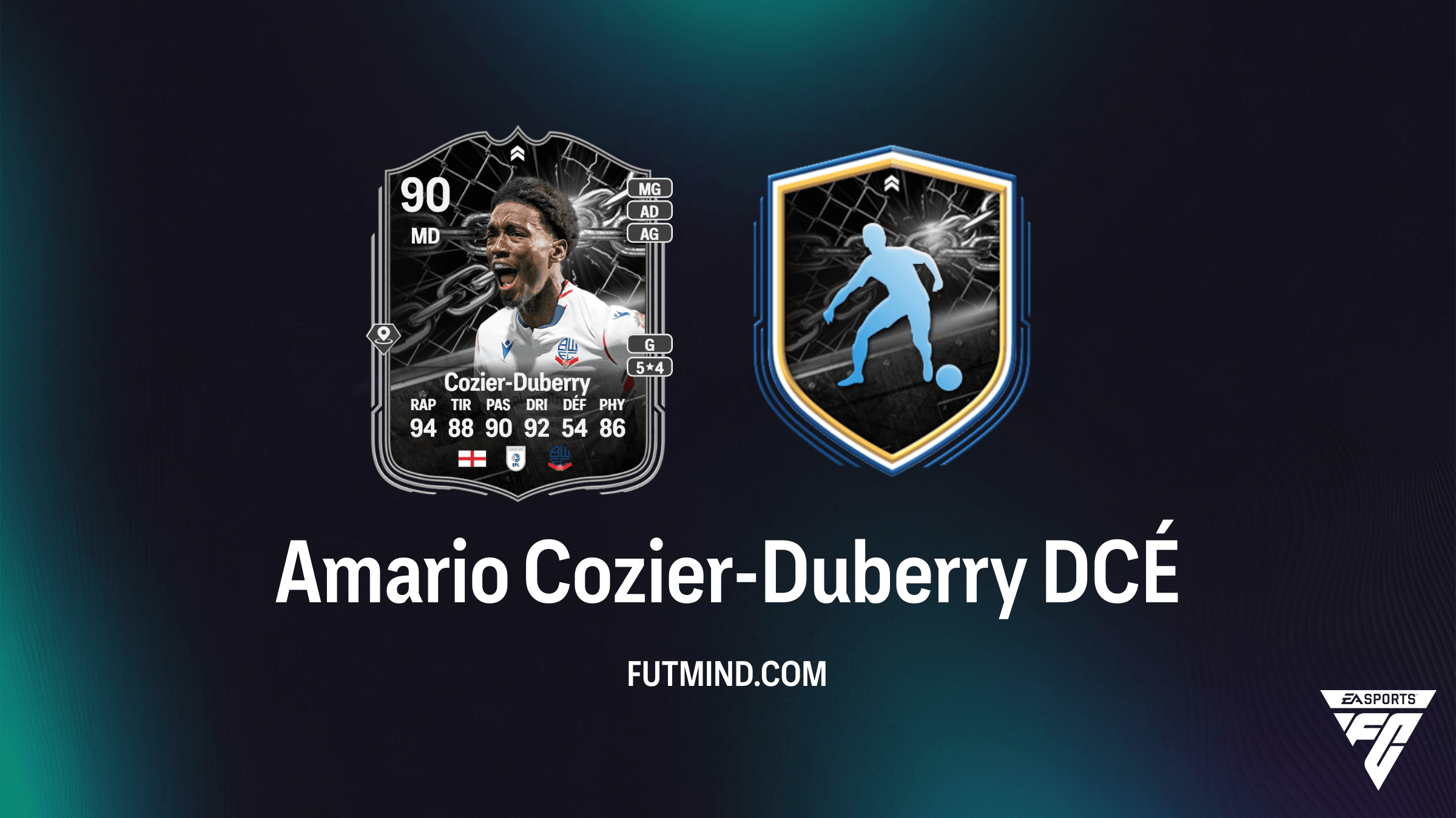 Solution DCÉ Amario Cozier-Duberry Showdown - Bolton vs Stockport sur FC 26
