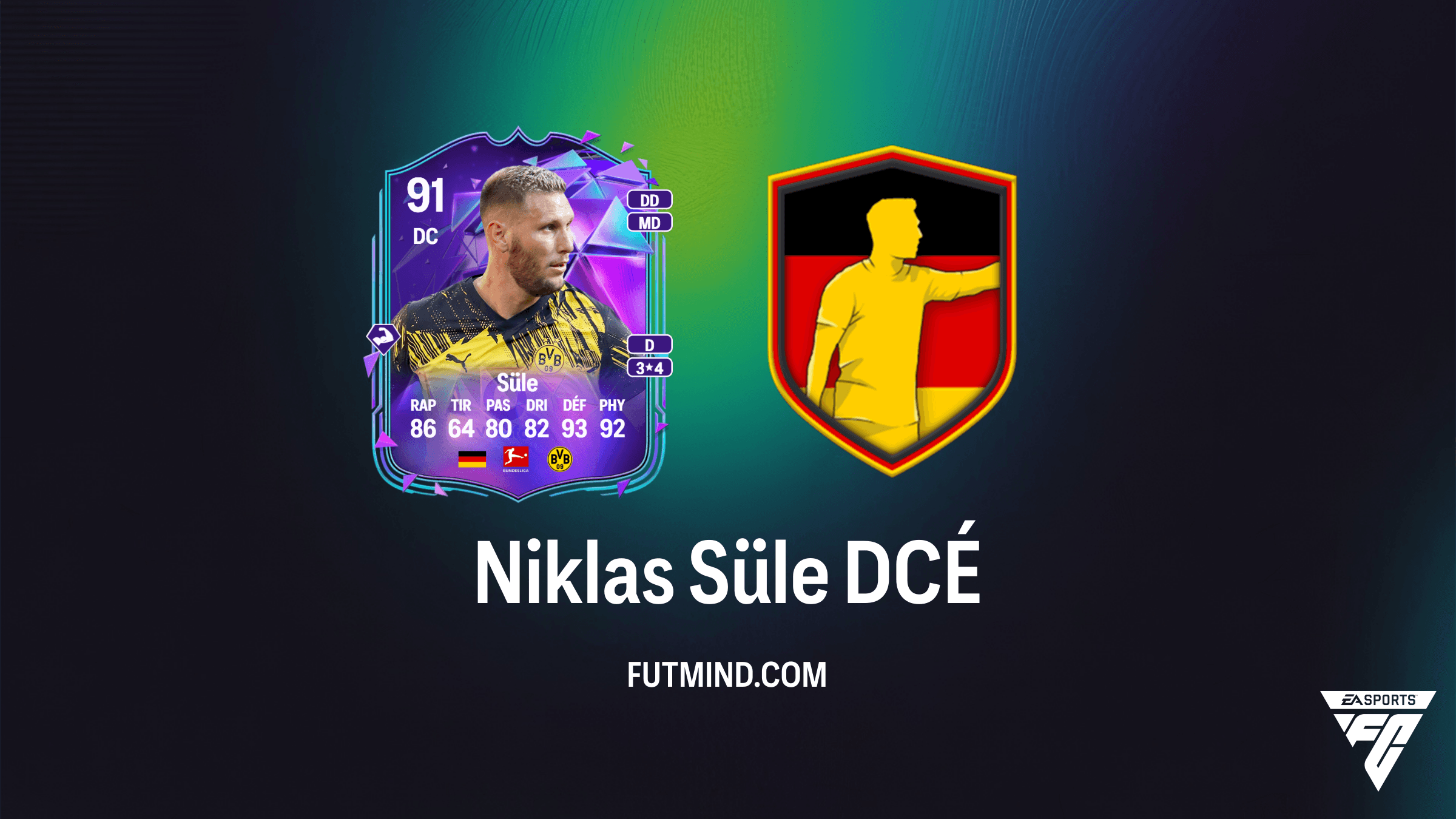 Solution DCÉ Niklas Süle : Comment débloquer sa carte Premium Héritage sur FC 26