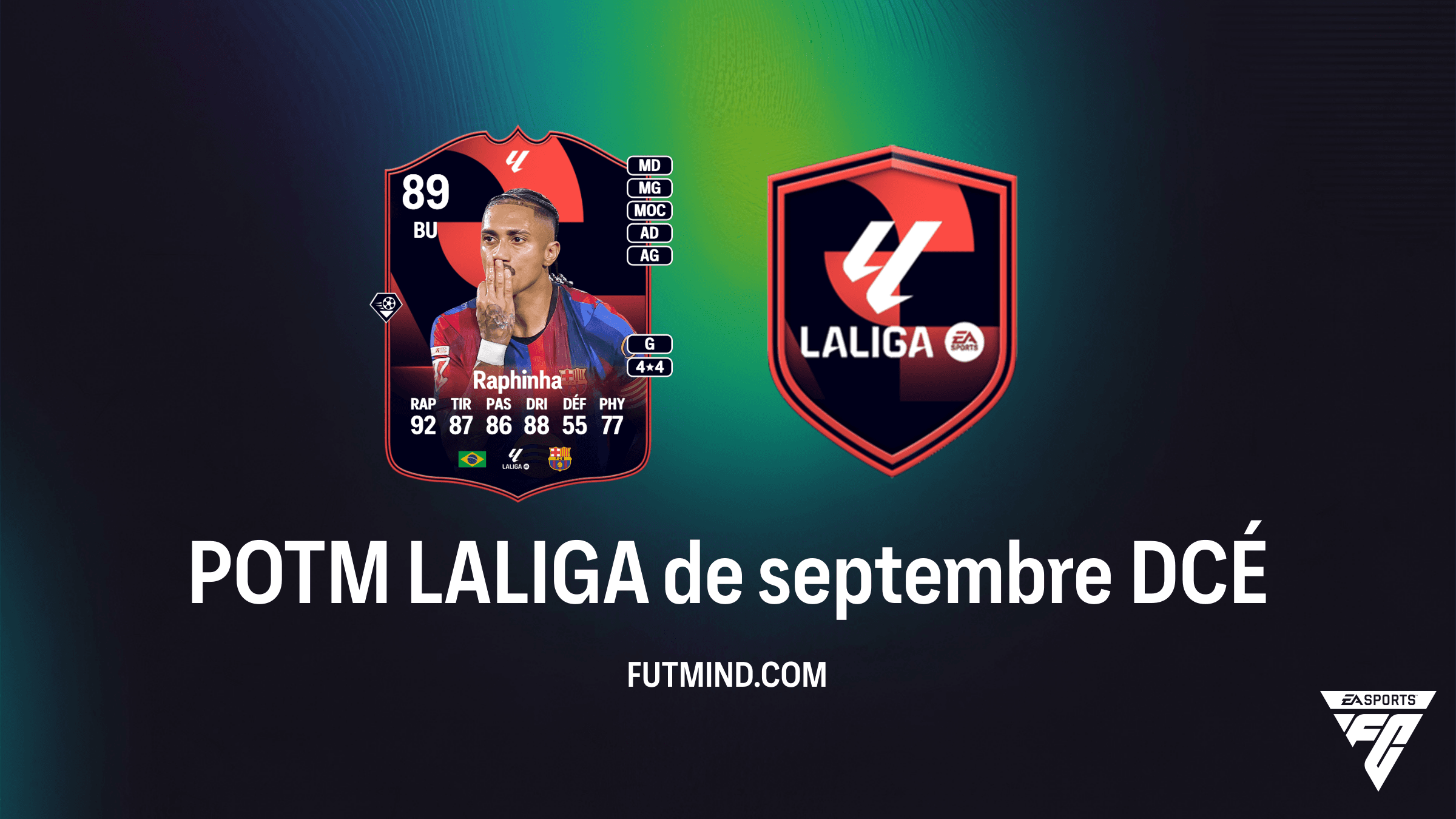 Comment compléter le DCÉ POTM LALIGA de septembre sur FC 27 : Guide et Solution Raphinha