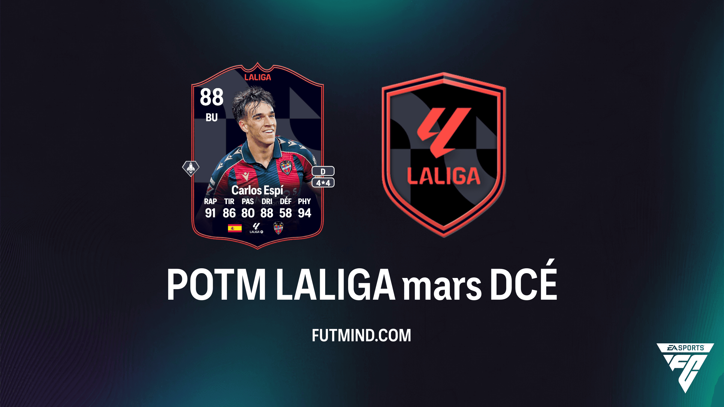 Solution DCÉ Carlos Espí POTM LALIGA Mars - Guide Complet FC 26