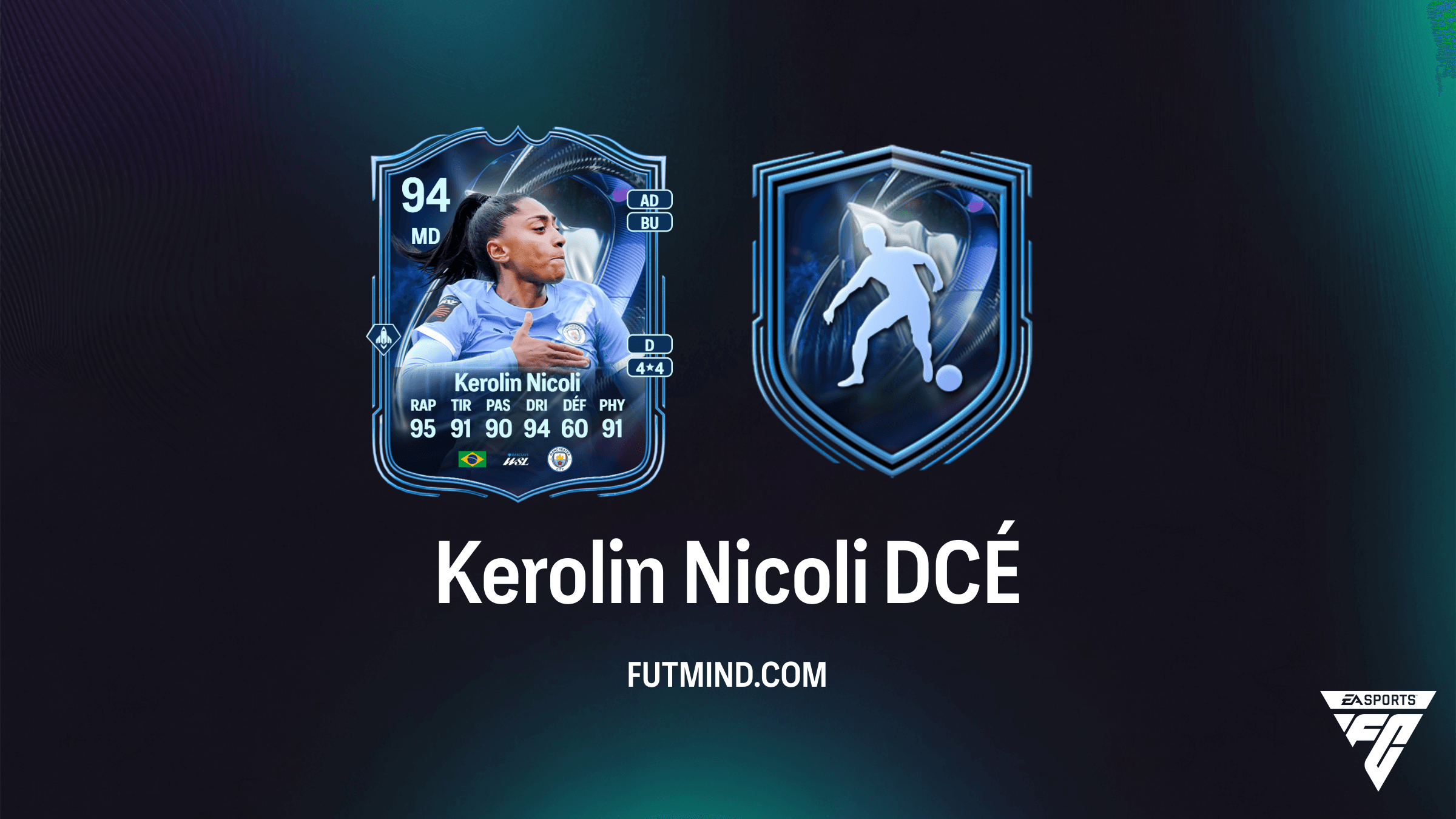 Comment compléter le DCÉ Kerolin Nicoli Mentions honorables TOTS sur FC 26