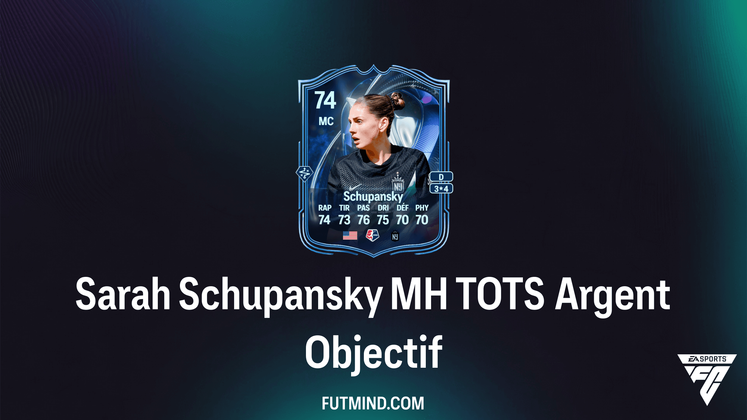 Comment débloquer Sarah Schupansky MH TOTS Argent dans FC 26 Ultimate Team