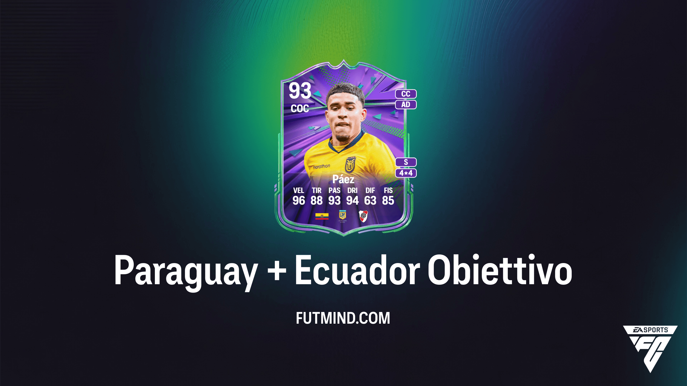 Guida Obiettivi Paraguay + Ecuador: Sblocca Kendry Páez e Damián Bobadilla in FC 26