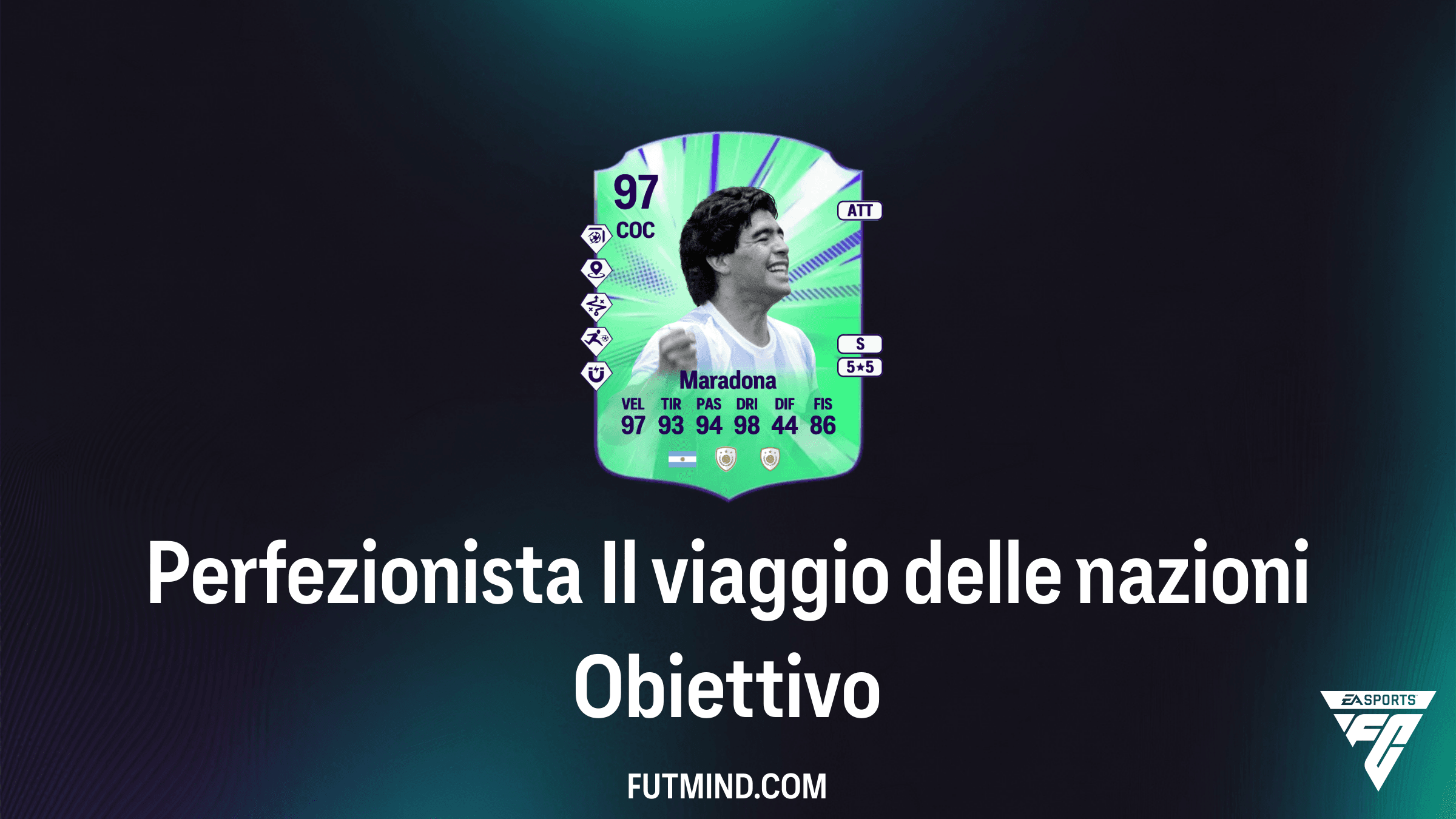 Come sbloccare Diego Maradona: Guida all'obiettivo Perfezionista Il viaggio delle nazioni in FC 26