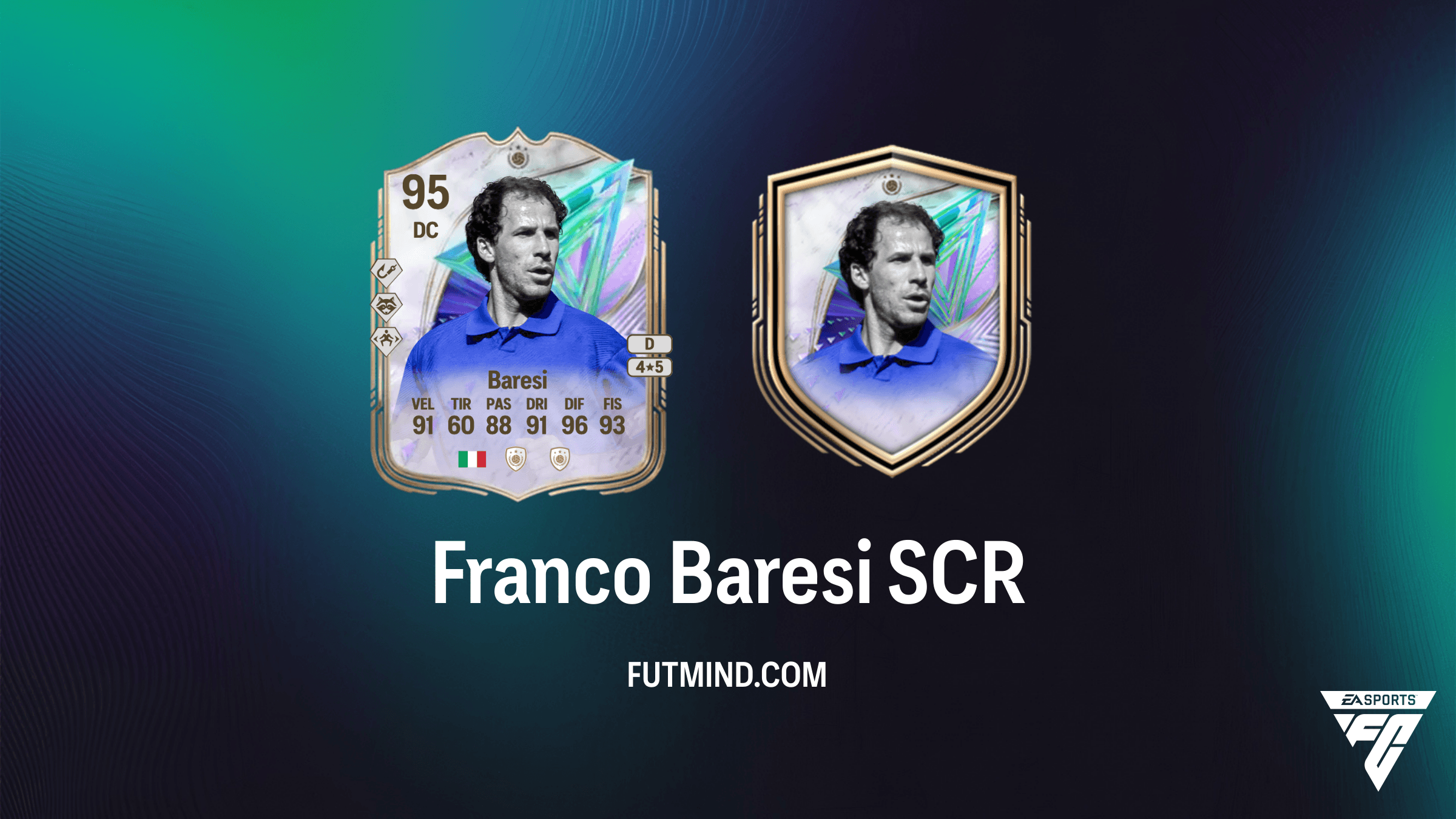 Franco Baresi Icona Grandi del calcio: Come Completare la SCR su FC 26