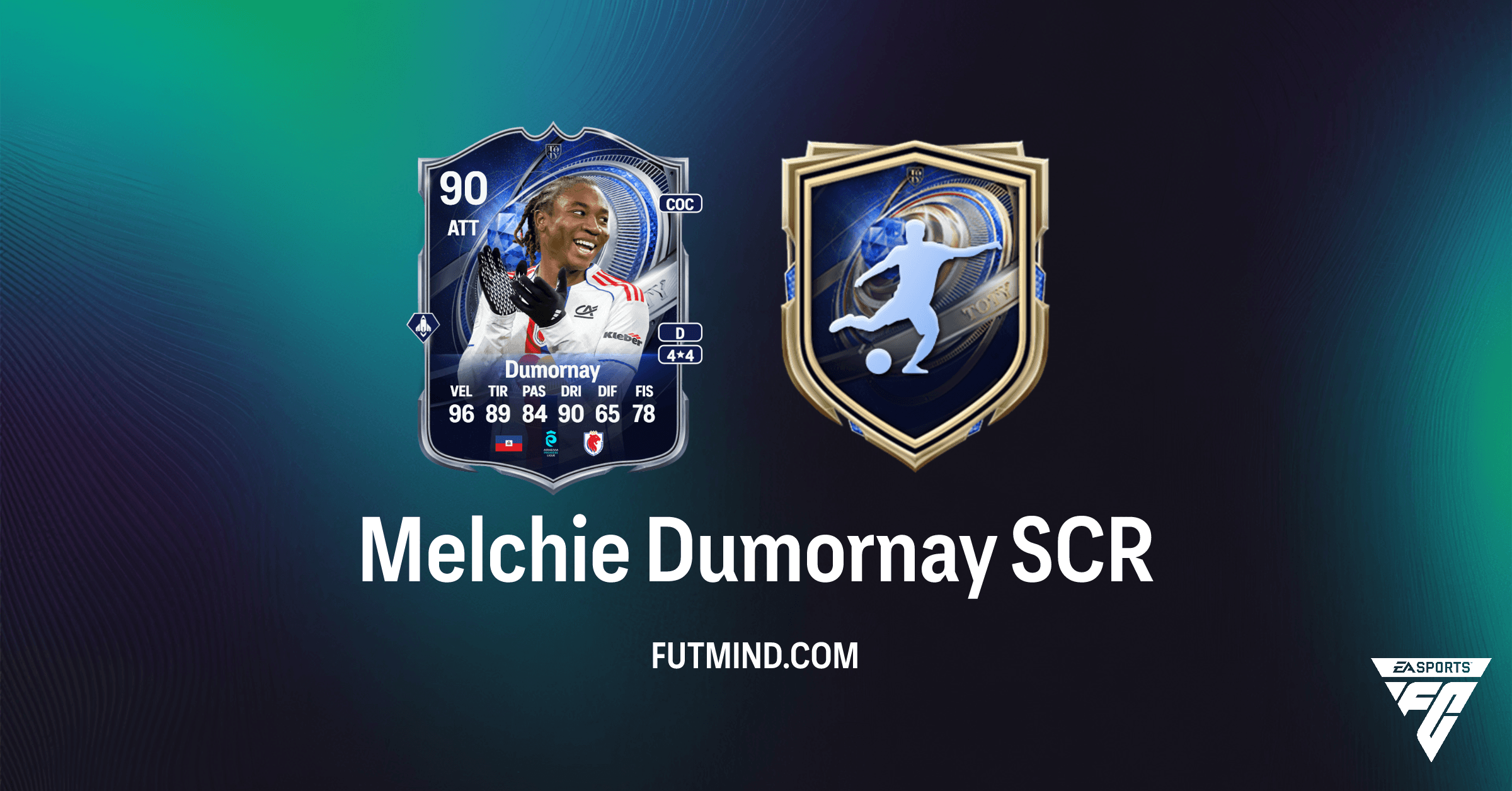 Melchie Dumornay SCR: Ottieni la Menzione d'Onore TOTY in FC 26 Ultimate Team!