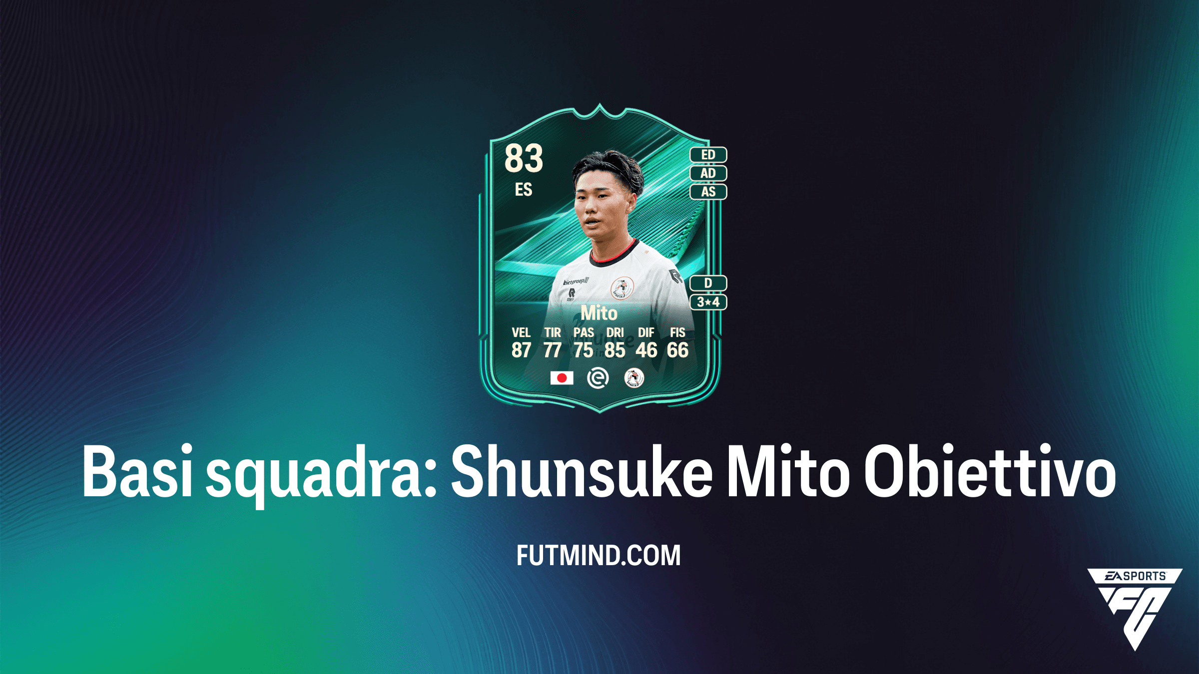 Guida Obiettivi FC 25: Come sbloccare Shunsuke Mito Basi squadra