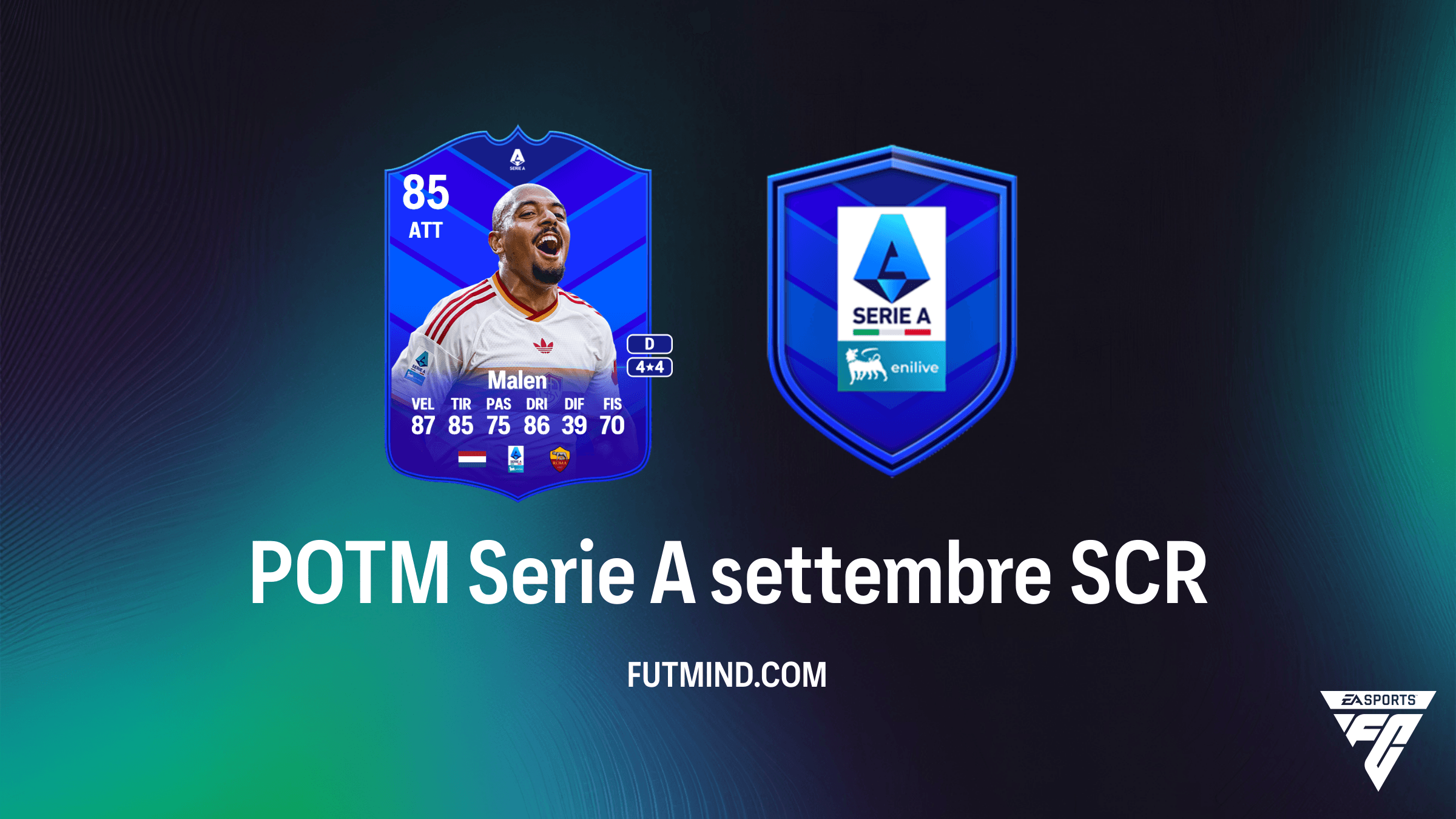 POTM Serie A settembre: Come completare la SCR di Donyell Malen su FC 27
