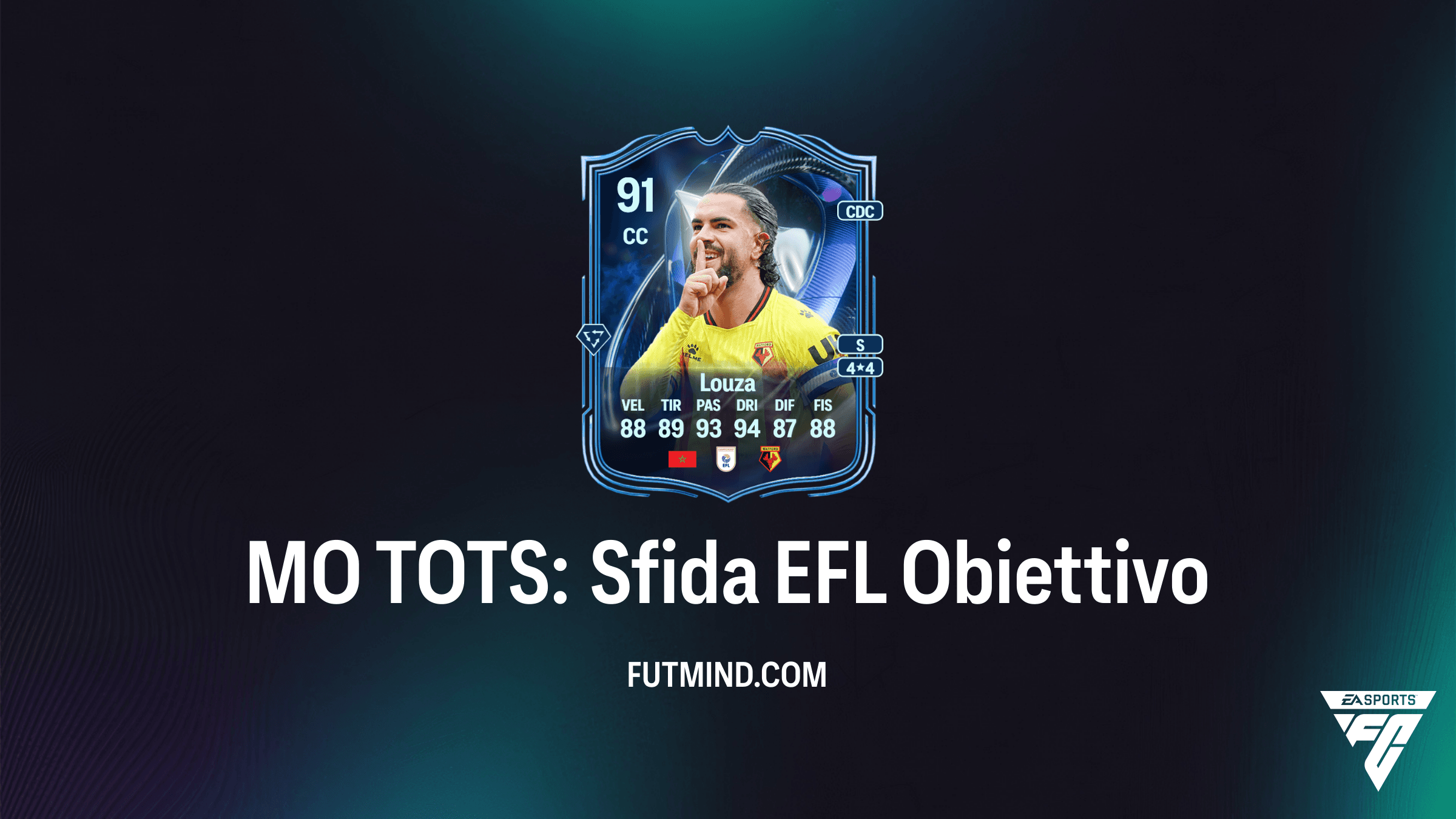 Come completare l'Obiettivo MO TOTS: Sfida EFL in FC 24