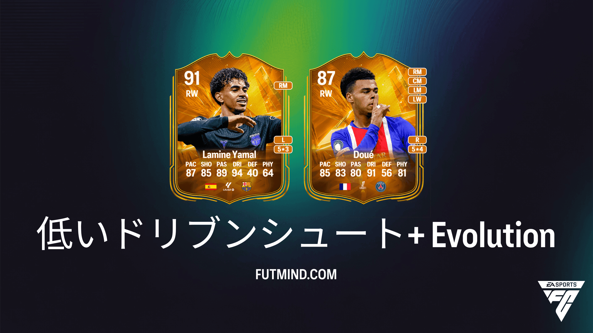 EA Sports FC 27 Ultimate Team：低いドリブンシュート+ エボリューション解説とおすすめ選手