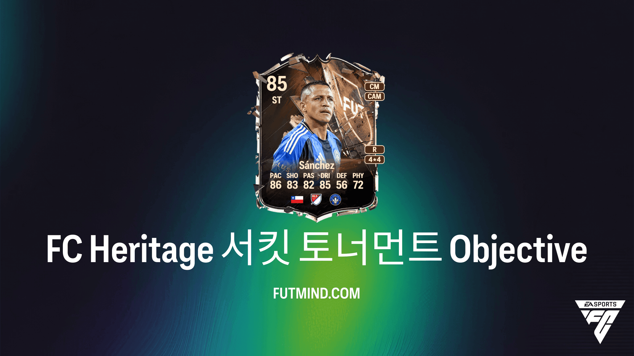 FC 27 FC Heritage 서킷 토너먼트 목표 가이드: 알렉시스 산체스 획득 방법